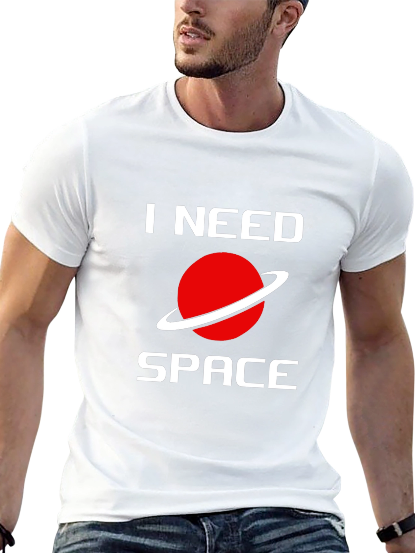 I Need Space T-Shirt - Saturn Graphic Tee