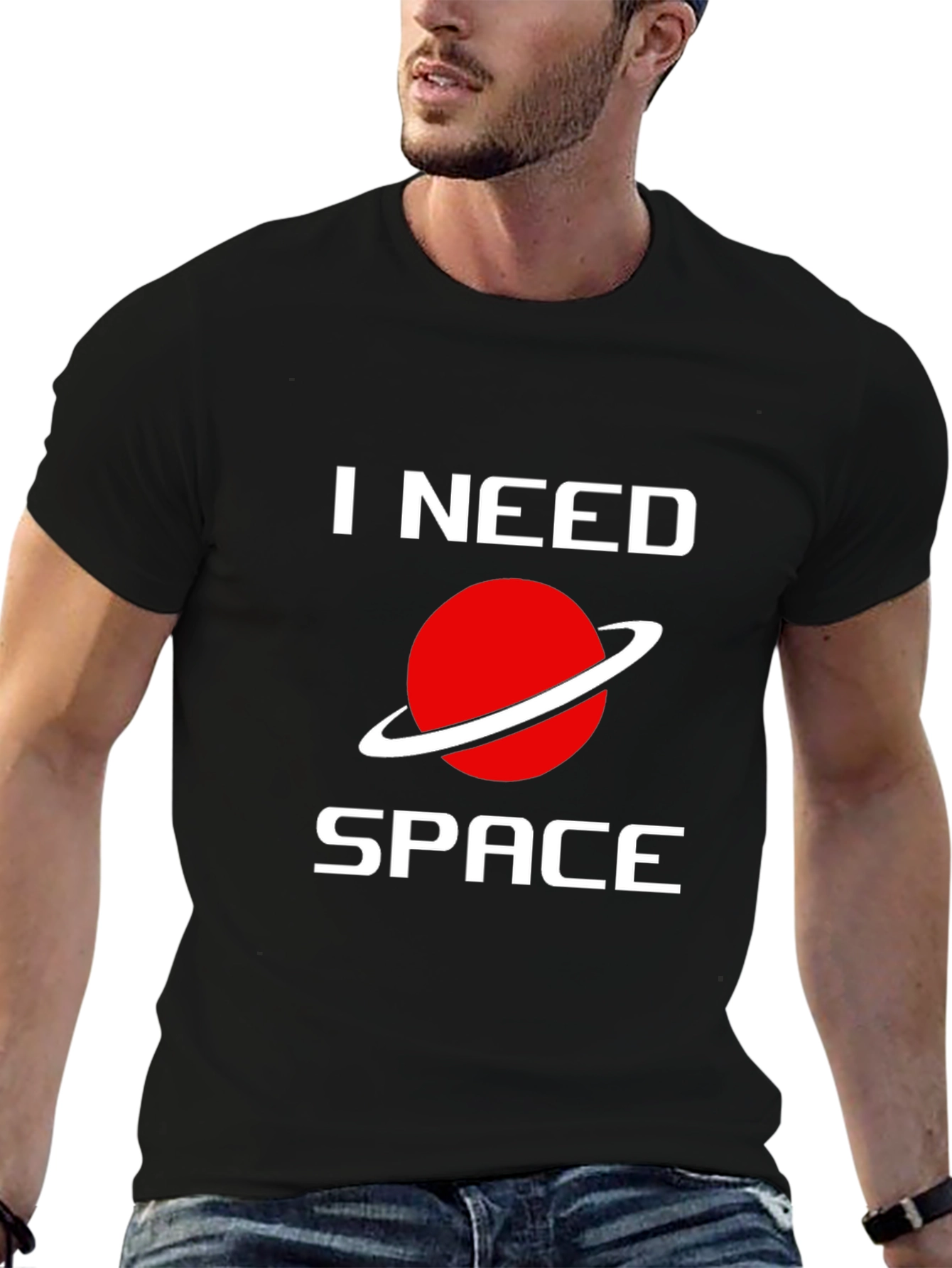 I Need Space T-Shirt - Saturn Graphic Tee