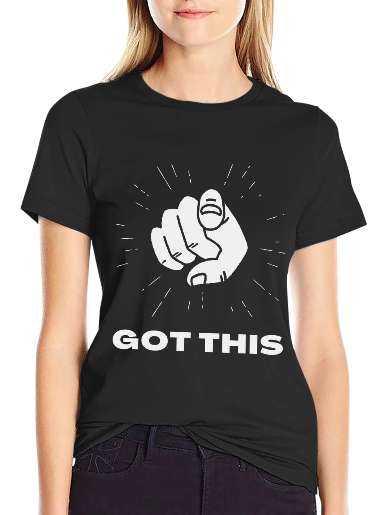 Got This T-Shirt - Pointing Finger Graphic Tee