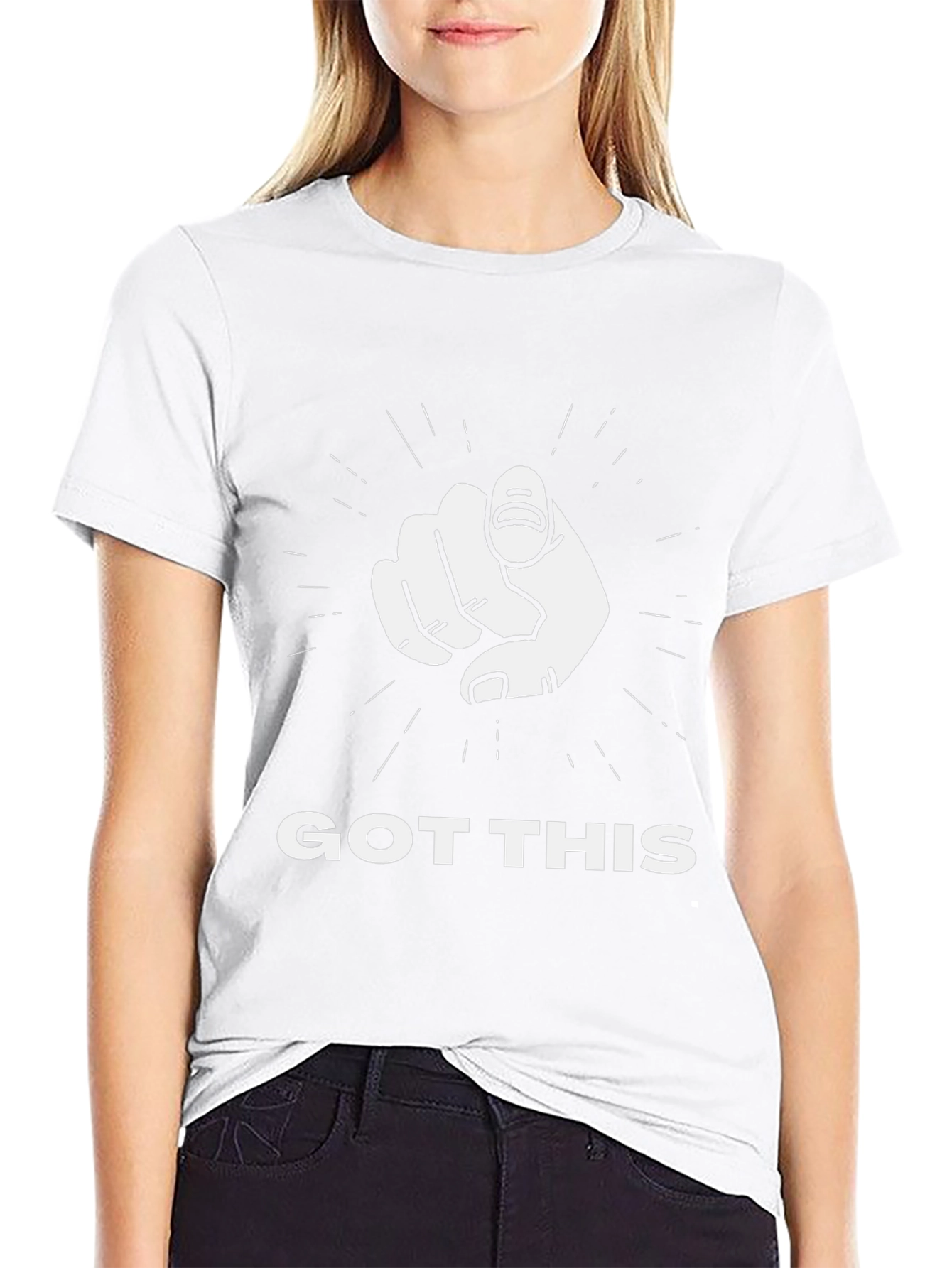 Got This T-Shirt - Pointing Finger Graphic Tee