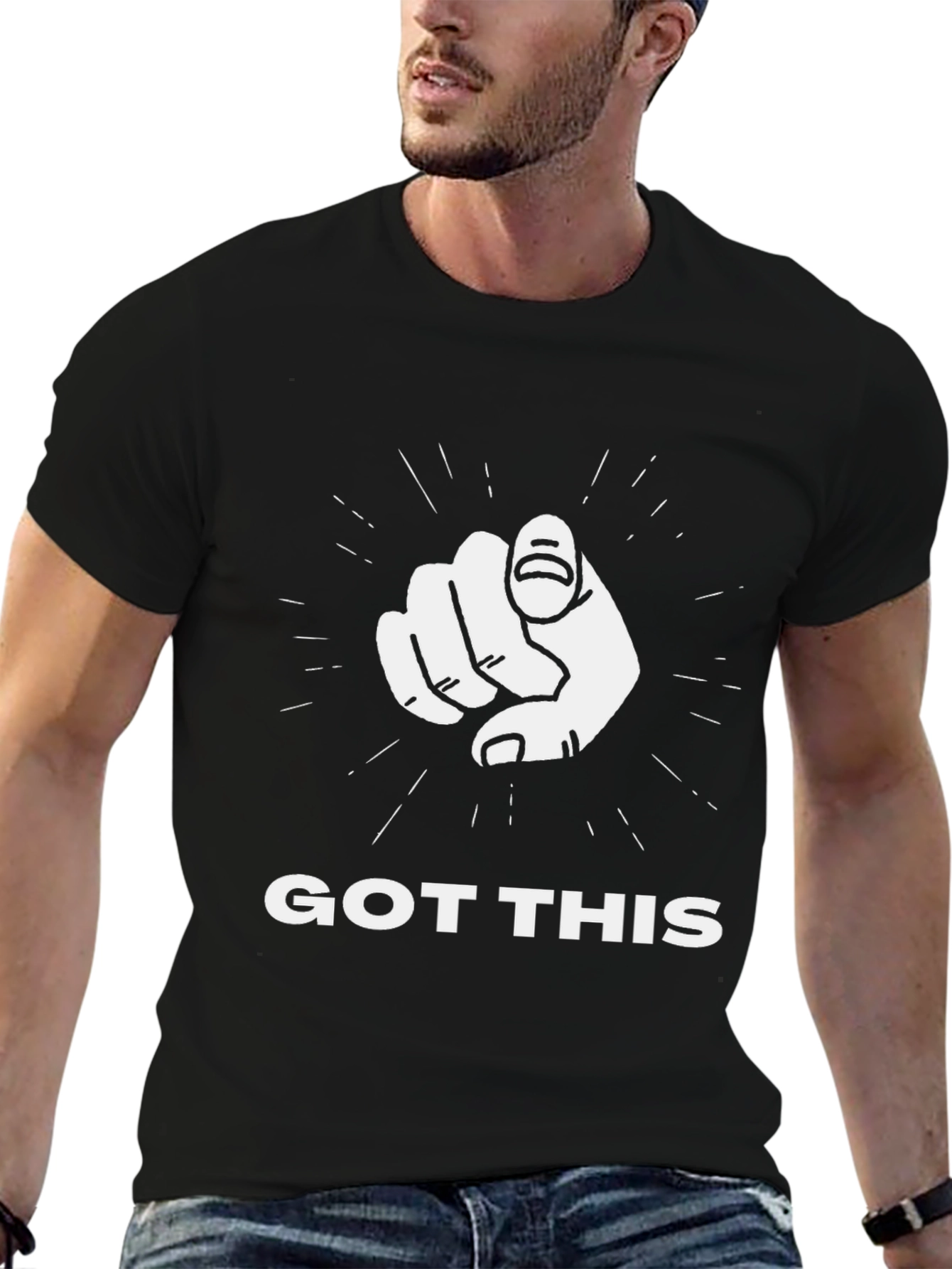 Got This T-Shirt - Pointing Finger Graphic Tee