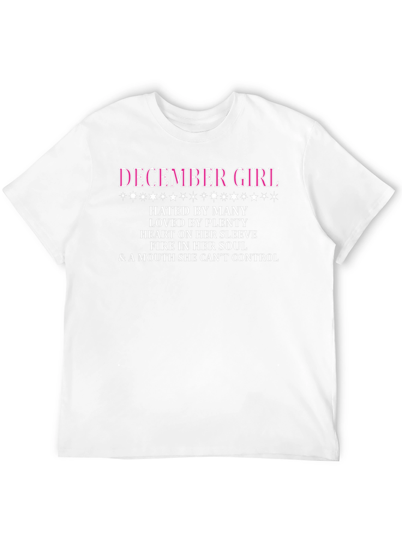 December Girl Graphic T-Shirt