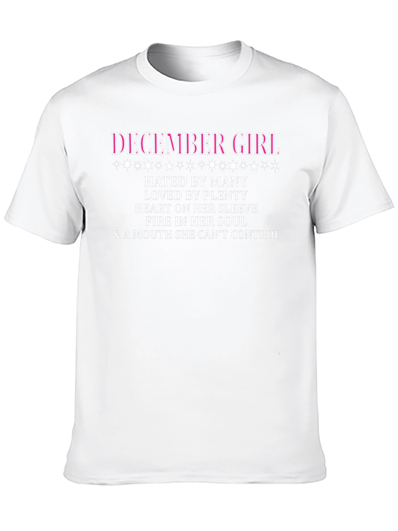 December Girl Graphic T-Shirt
