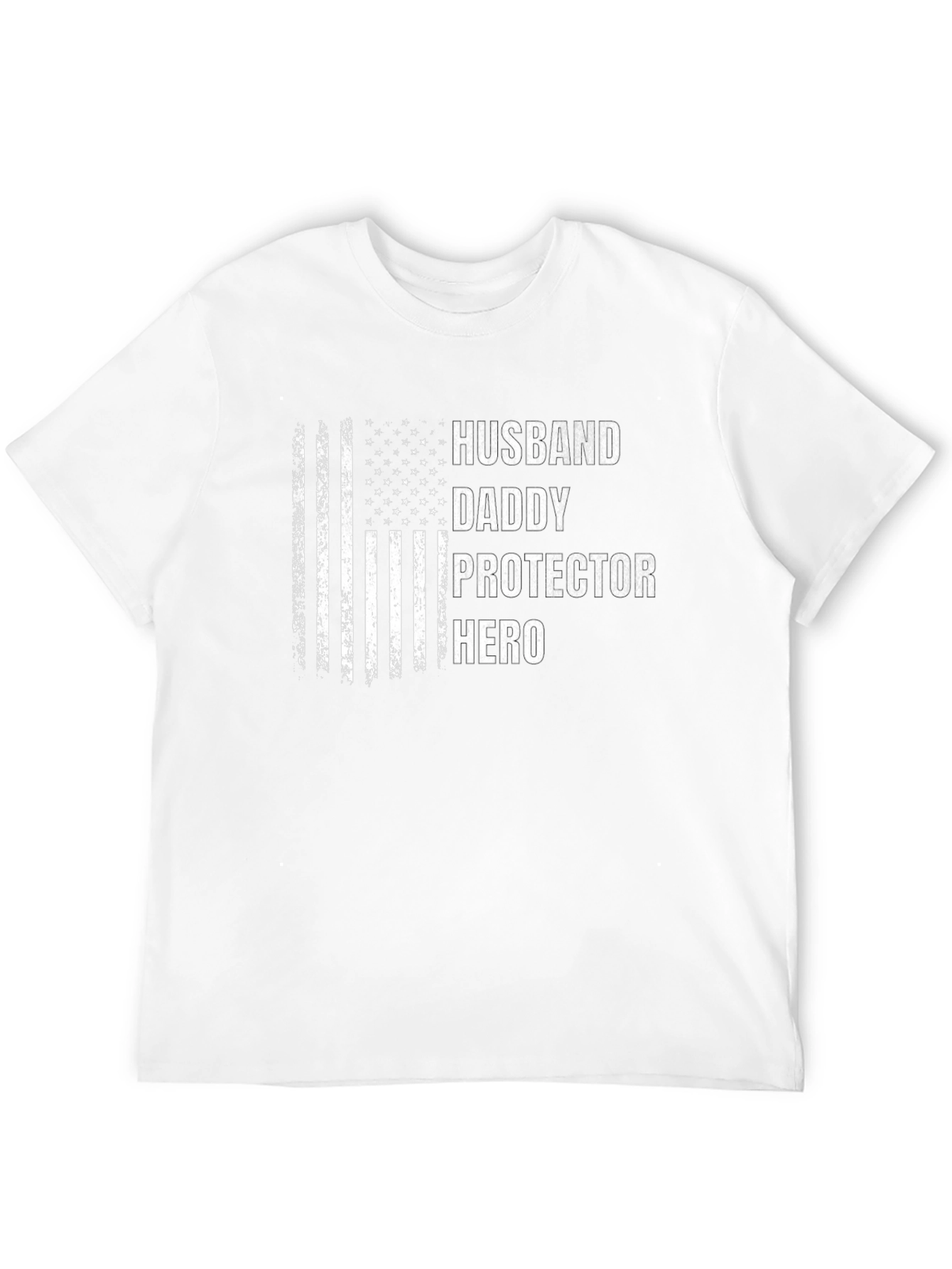 Husband Daddy Protector Hero Graphic T-Shirt