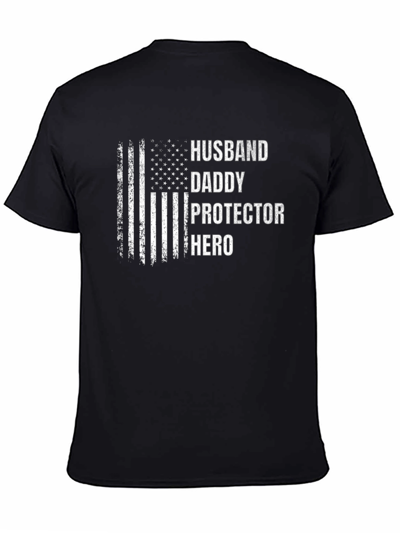 Husband Daddy Protector Hero Graphic T-Shirt