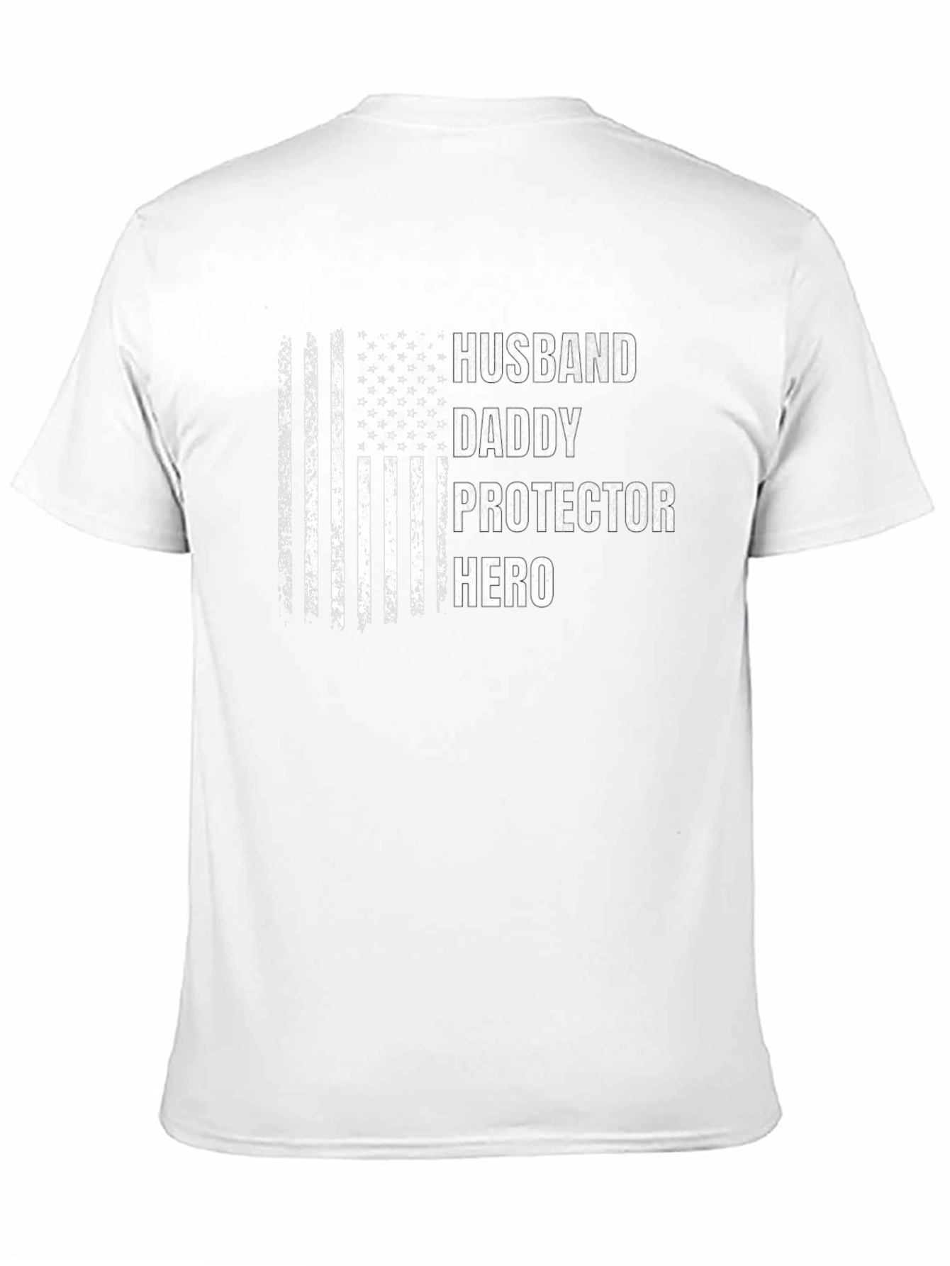 Husband Daddy Protector Hero Graphic T-Shirt