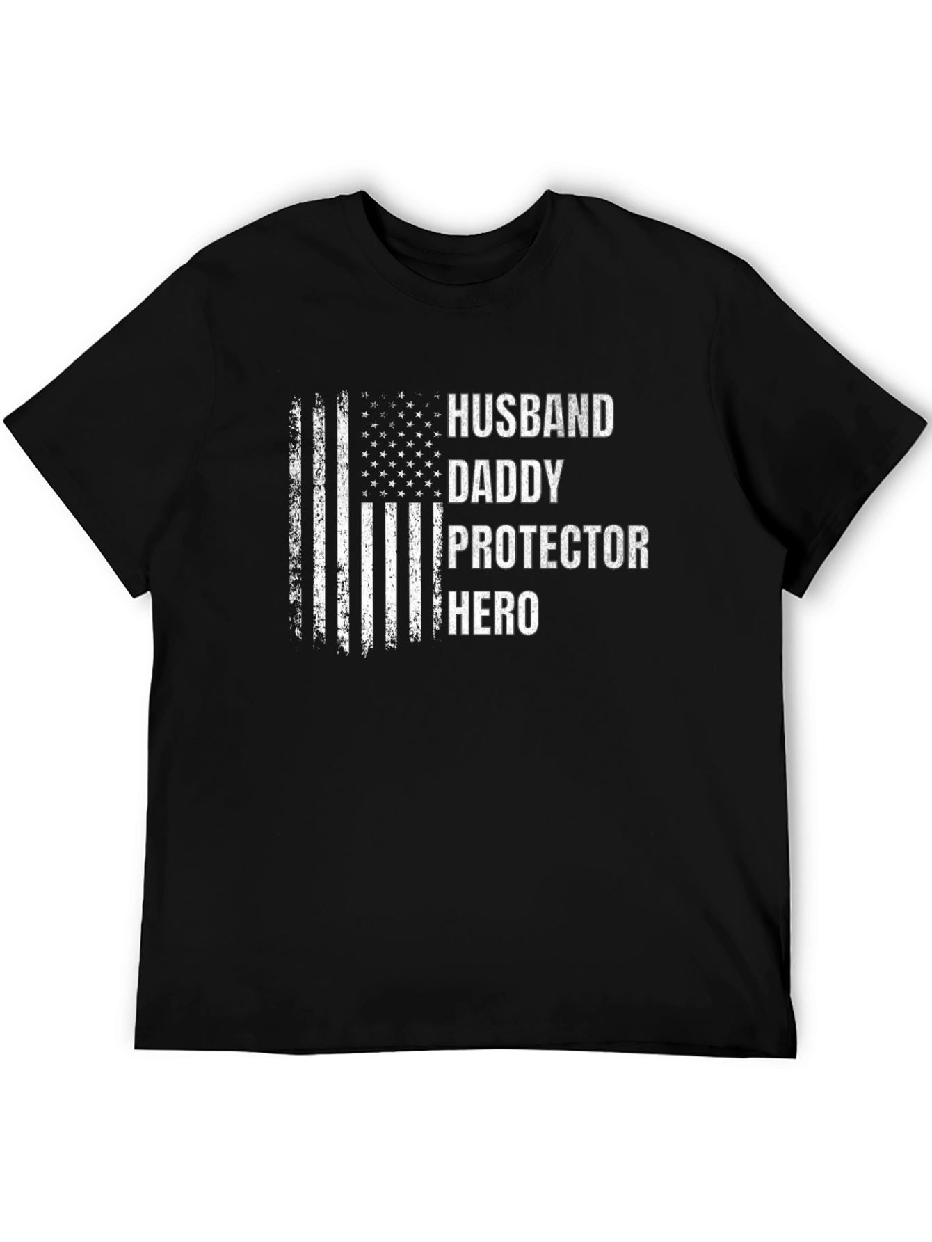 Husband Daddy Protector Hero Graphic T-Shirt