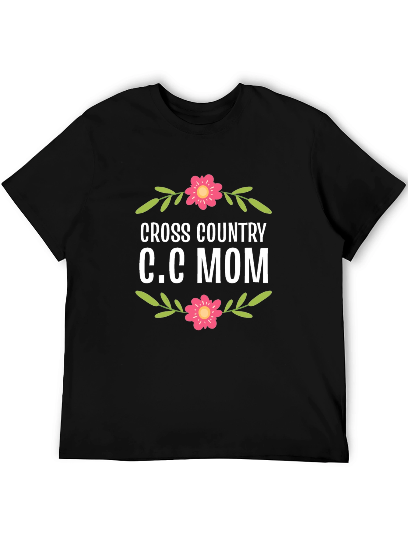 Cross Country C.C. Mom Graphic T-Shirt