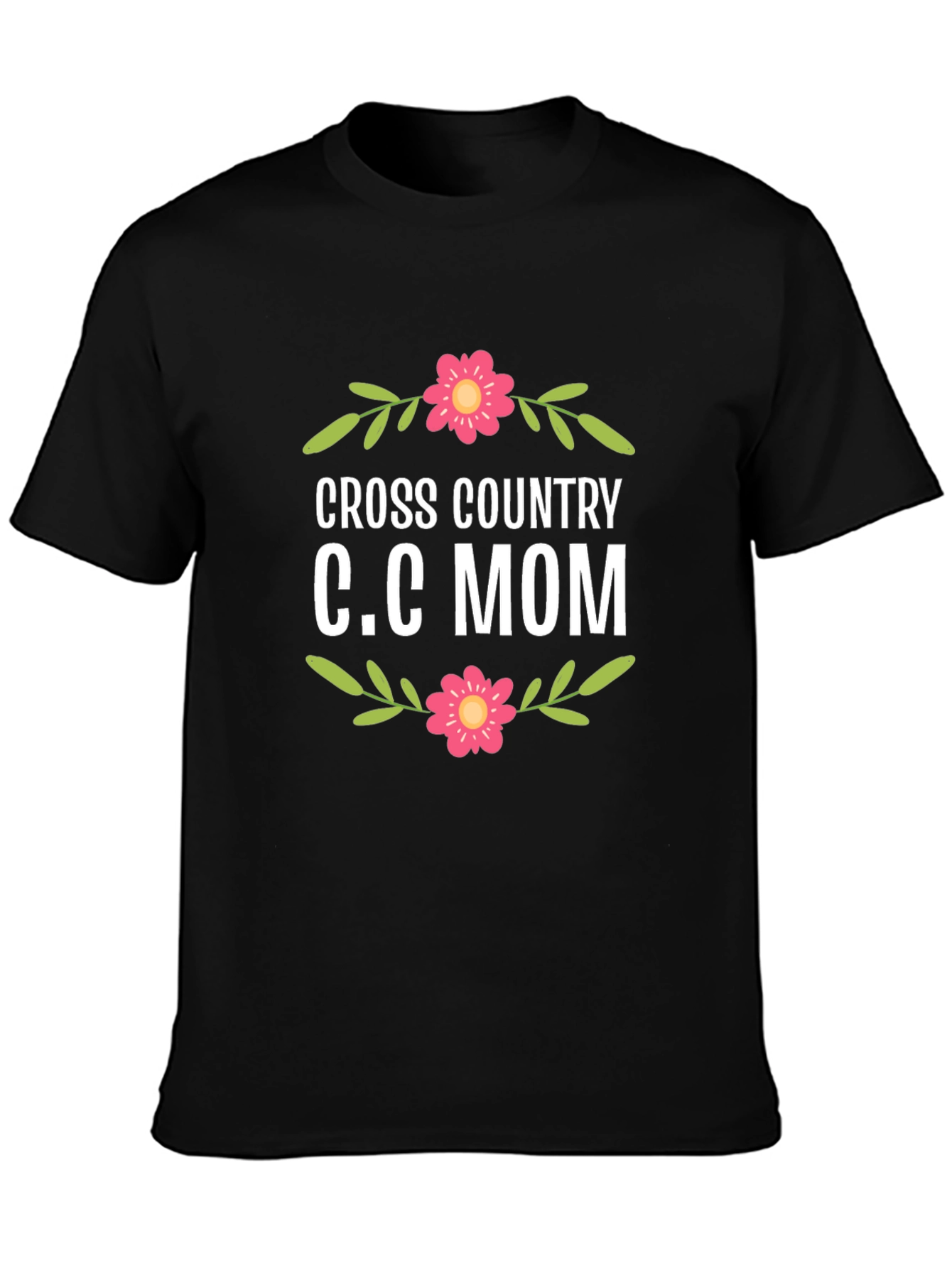 Cross Country C.C. Mom Graphic T-Shirt