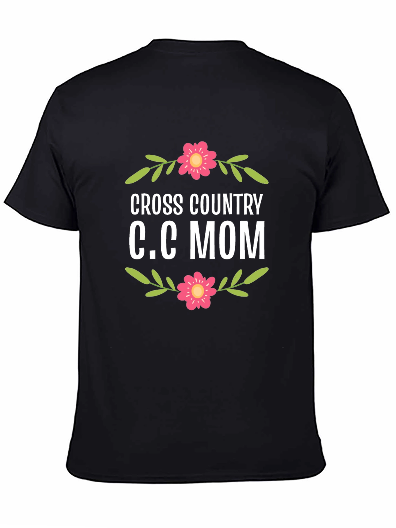 Cross Country C.C. Mom Graphic T-Shirt
