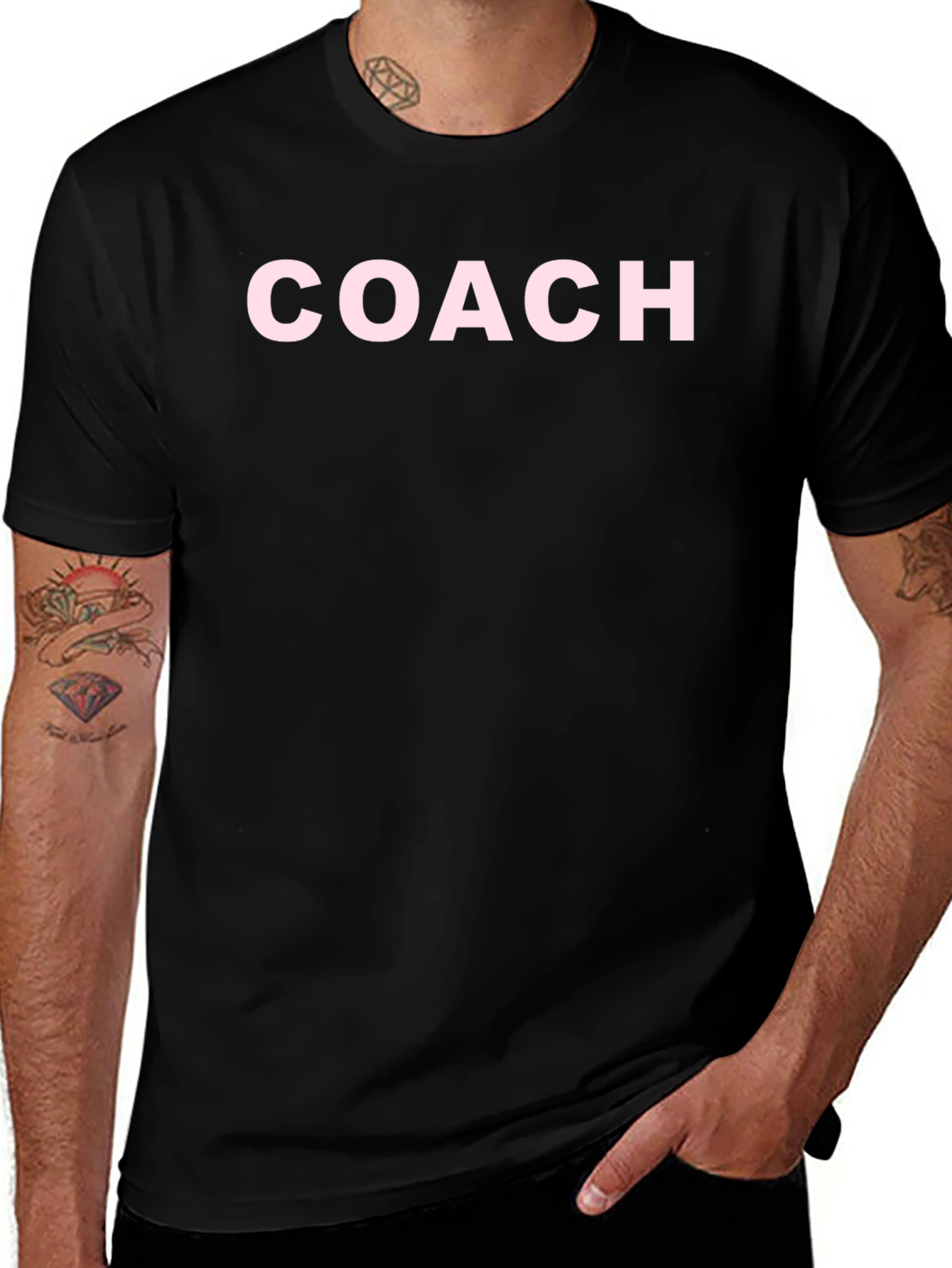 COACH Crew Neck Tee - Stylish & Comfortable