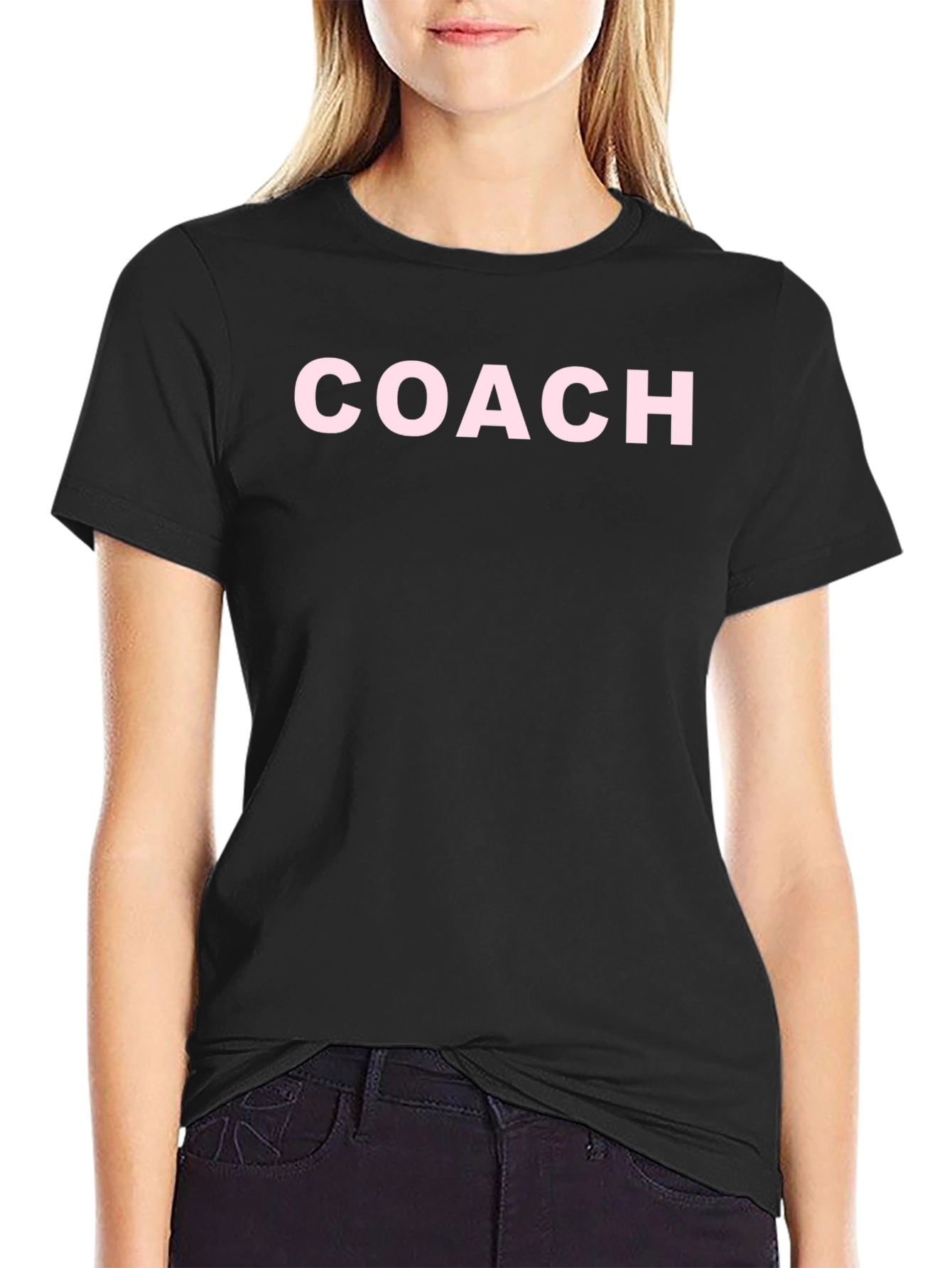 COACH Crew Neck Tee - Stylish & Comfortable