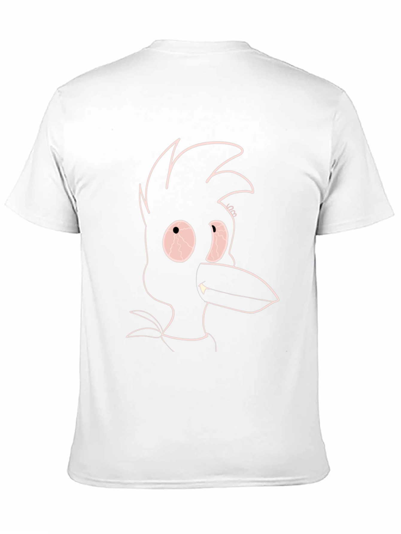 Unique Crow Graphic Black T-Shirt for Men