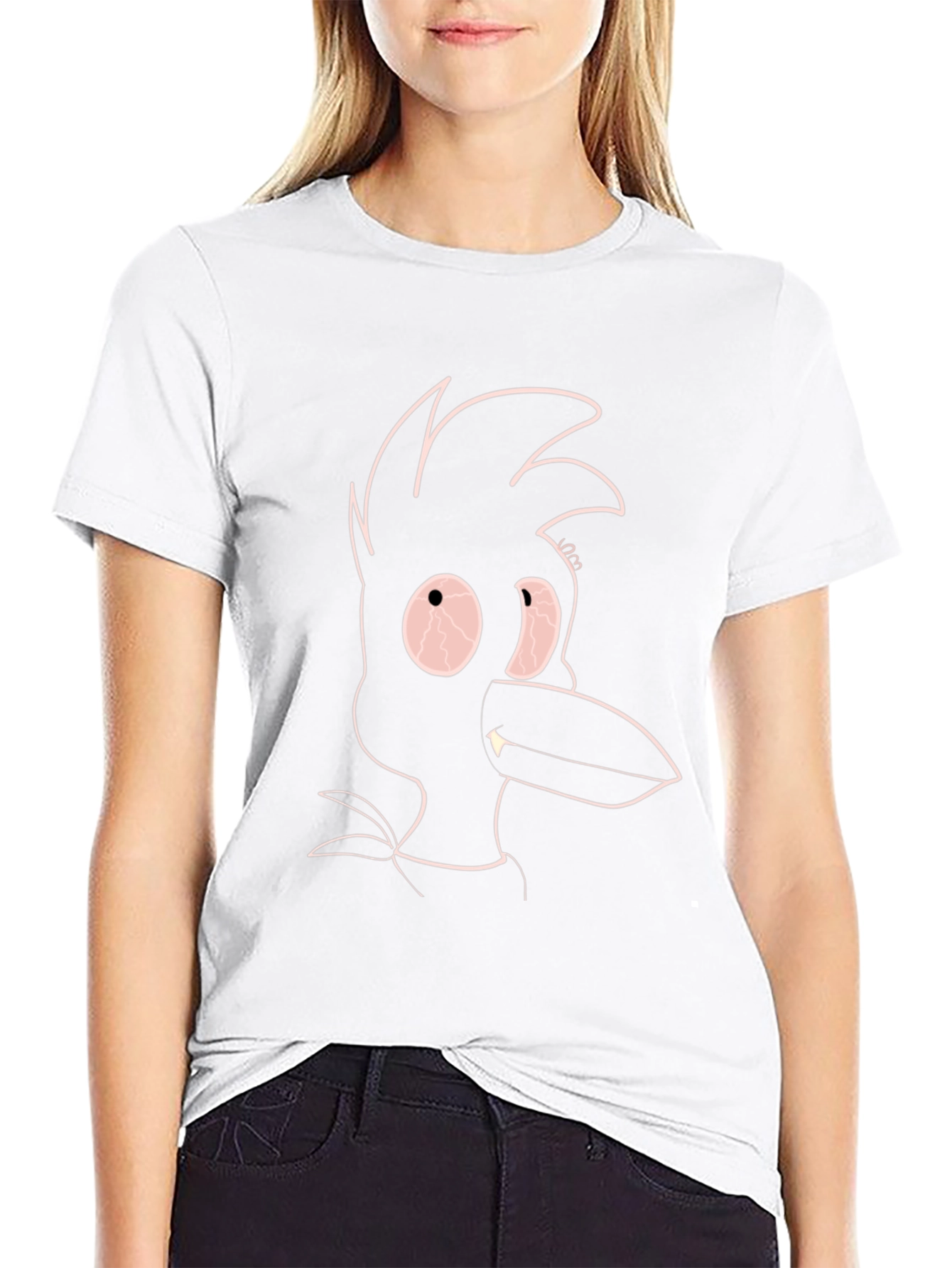Unique Crow Graphic Black T-Shirt for Men