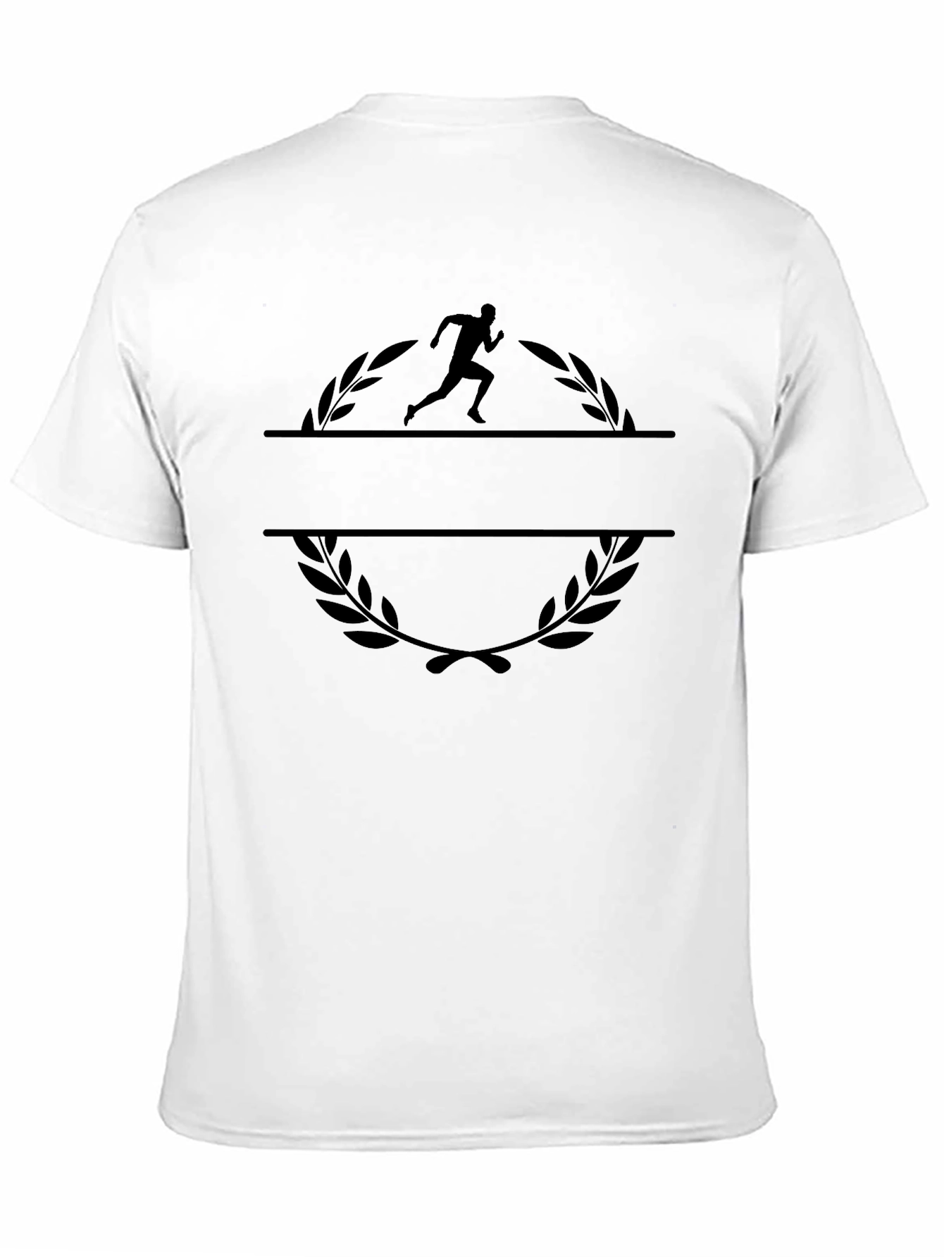 Runner Laurel Black T-Shirt