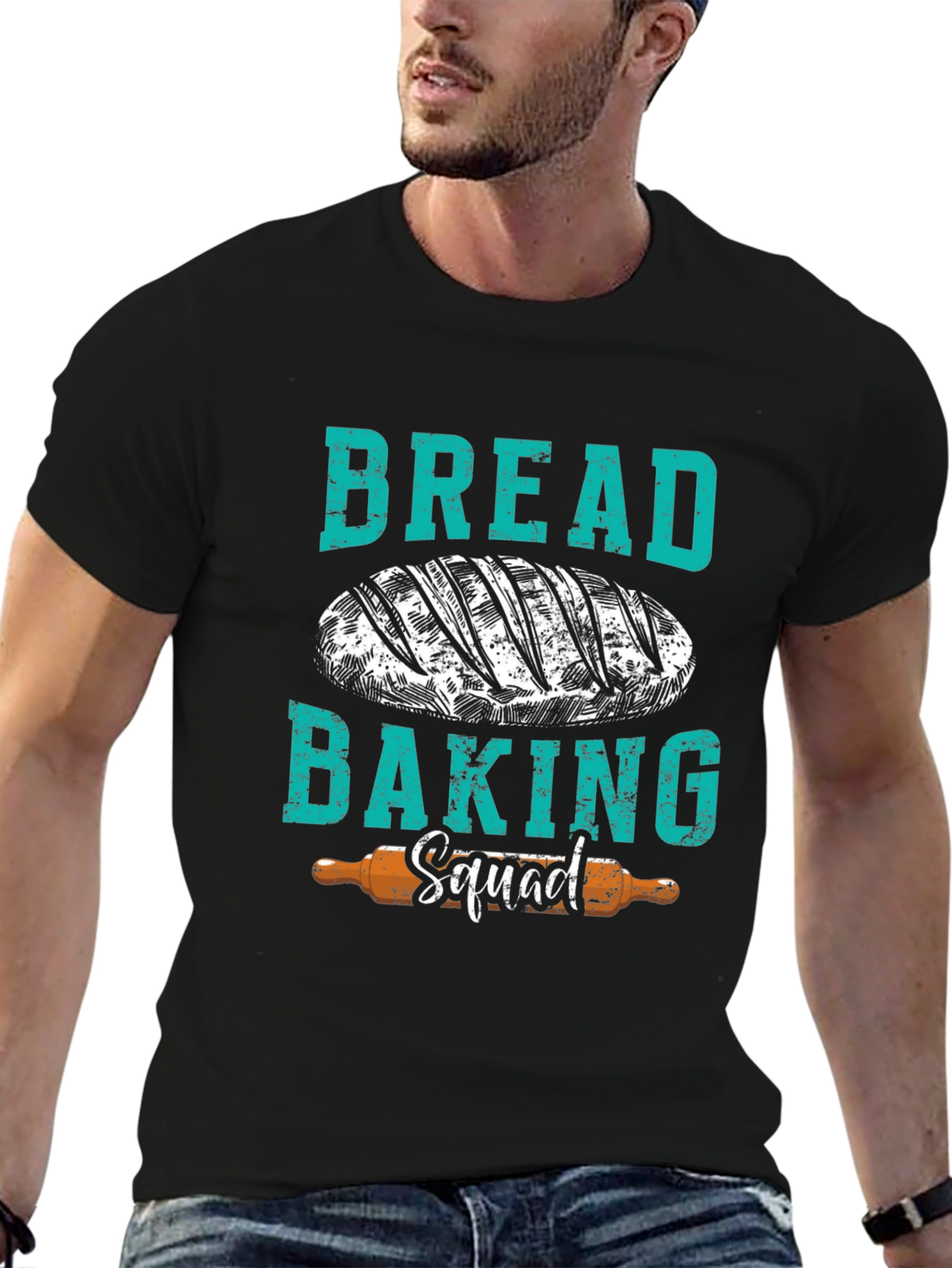 Bread Baking Squad Graphic T-Shirt