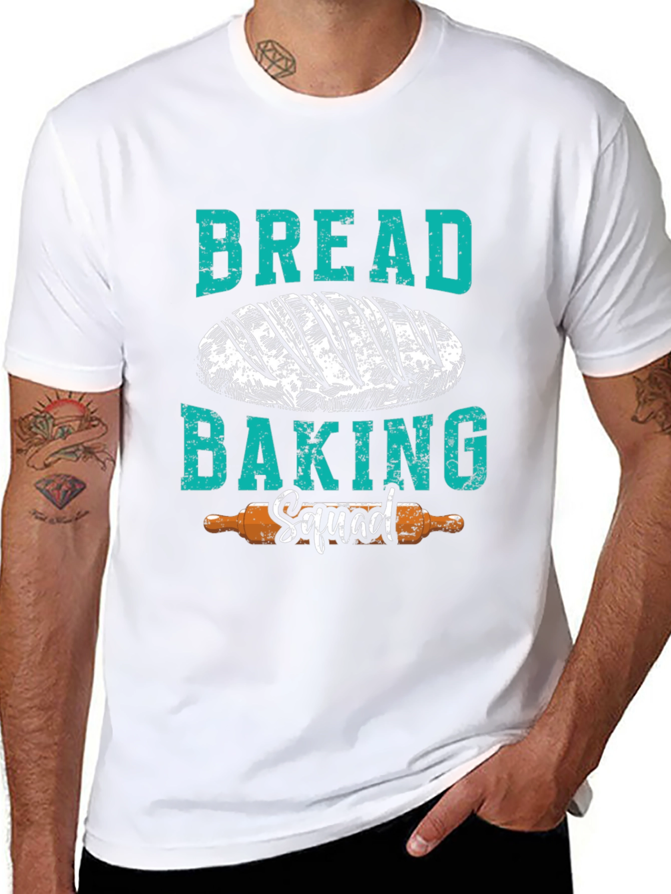 Bread Baking Squad Graphic T-Shirt