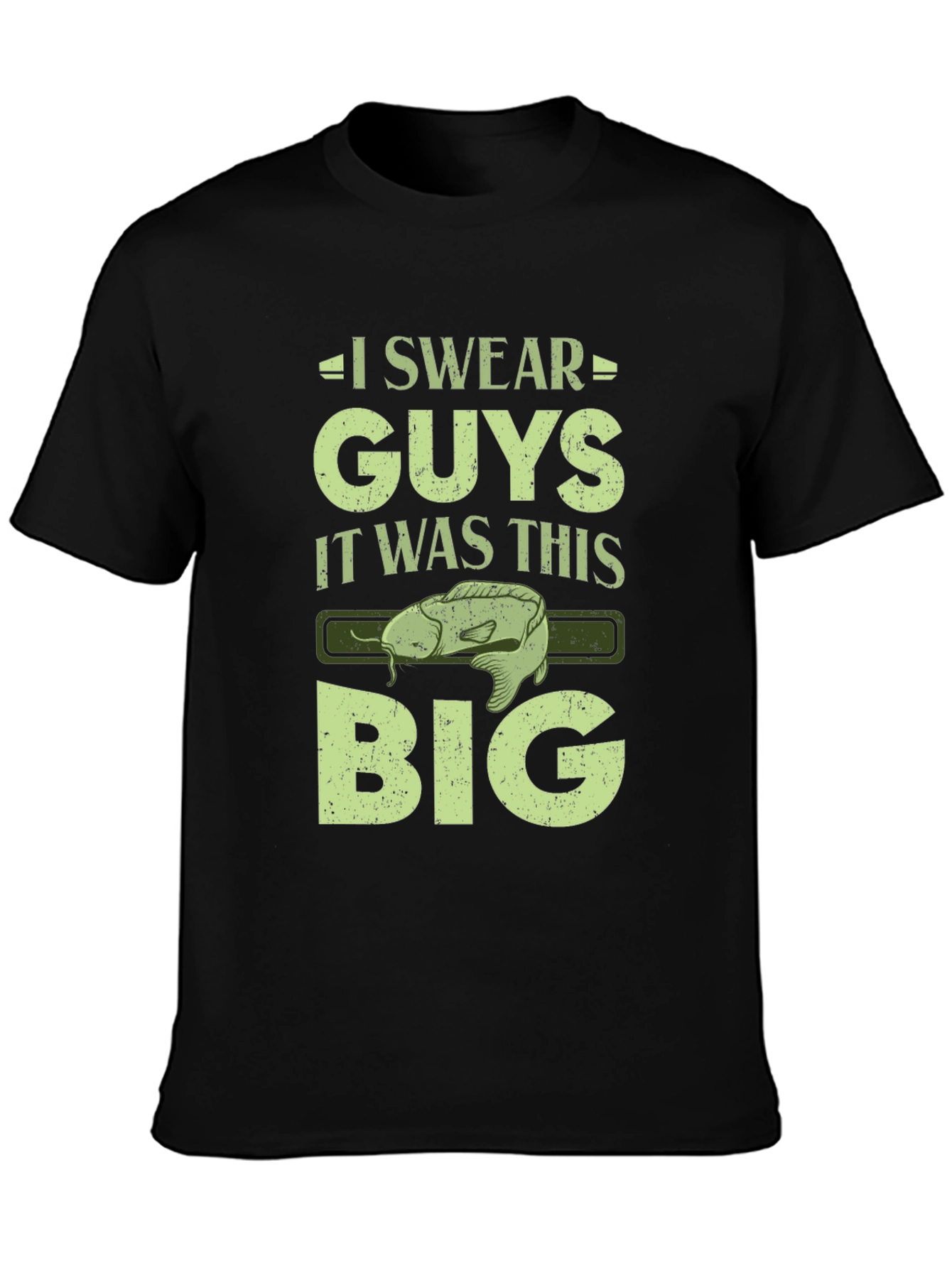 I Swear Guys Fish T-Shirt - Funny Fishing Tee