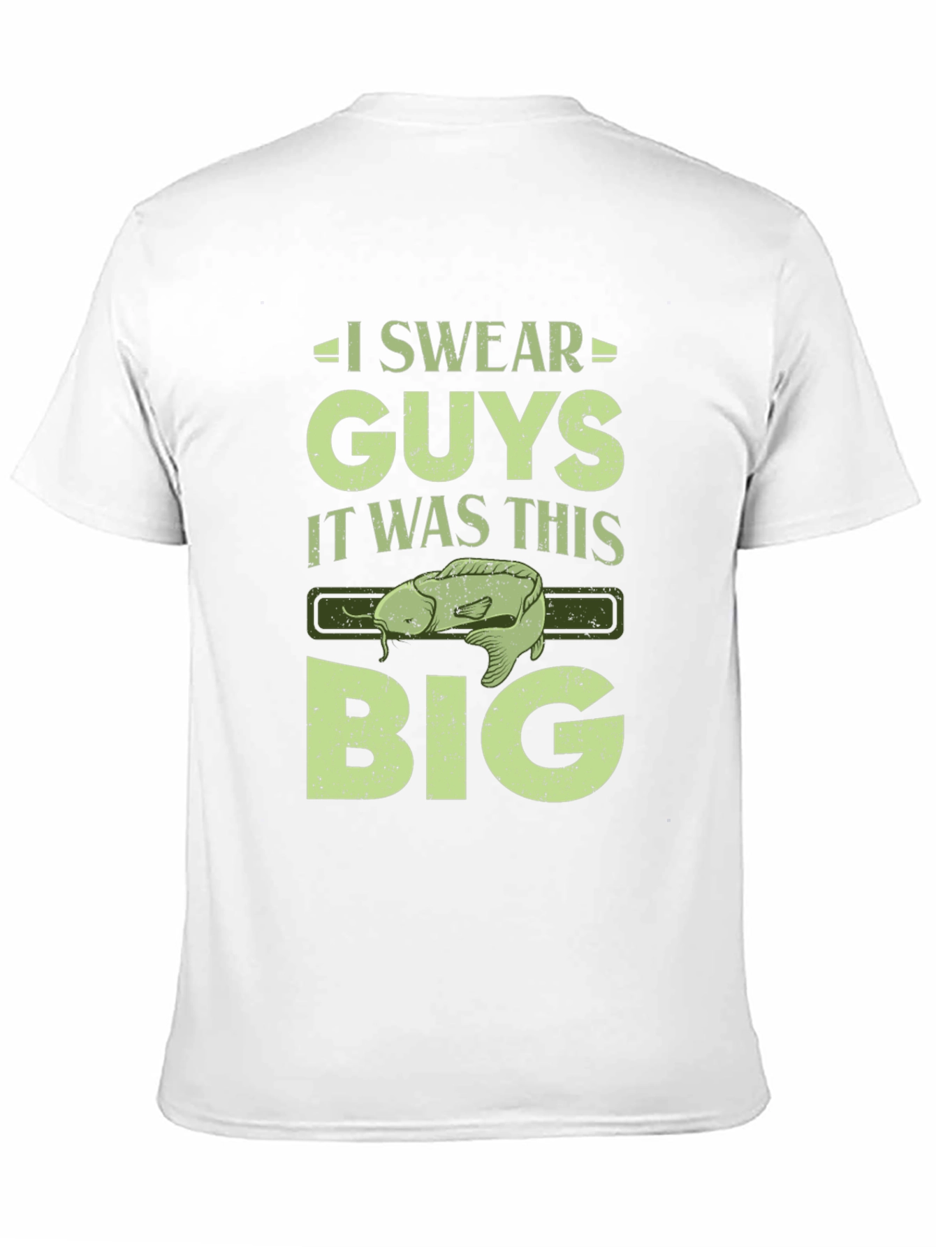 I Swear Guys Fish T-Shirt - Funny Fishing Tee