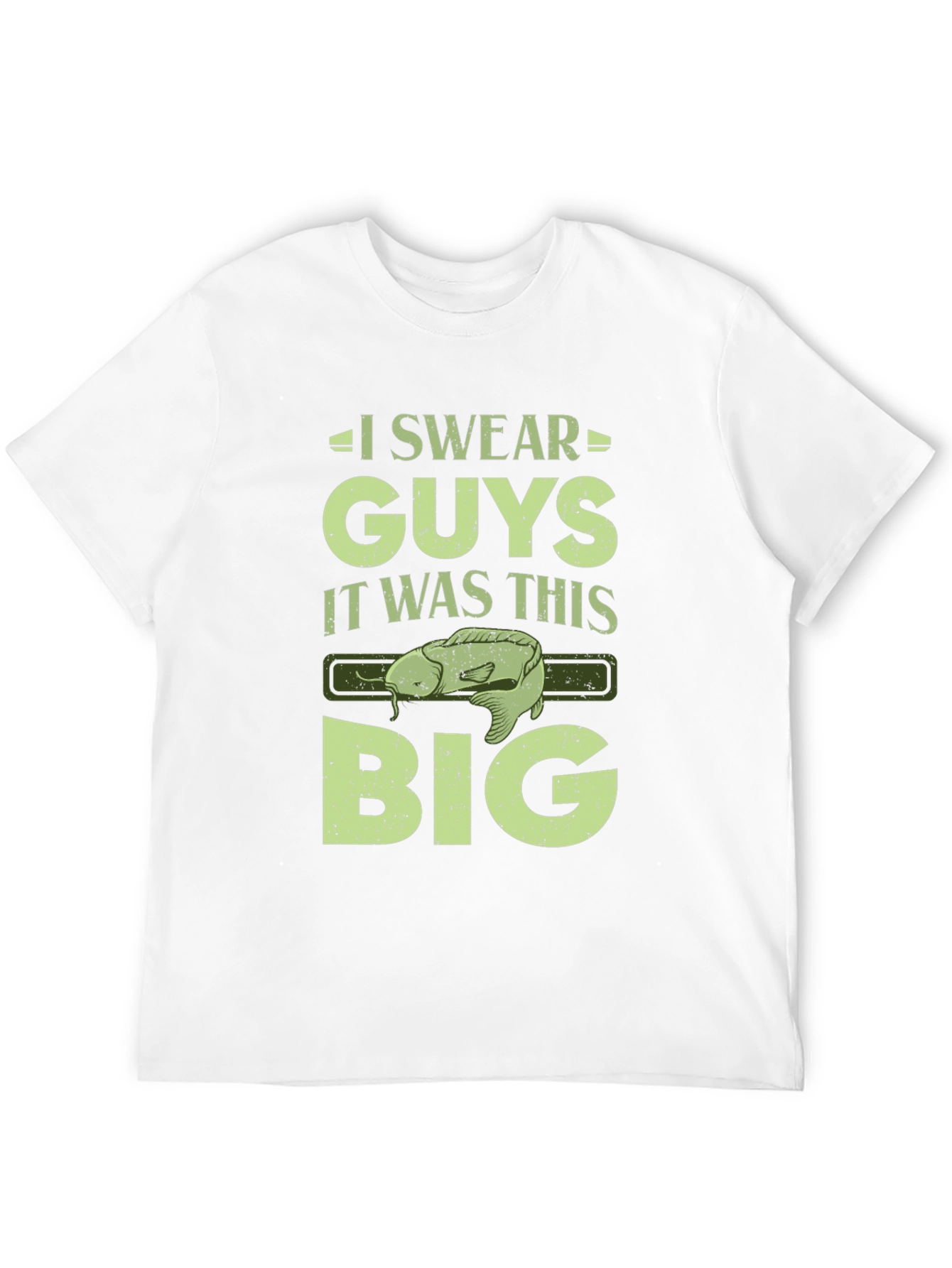 I Swear Guys Fish T-Shirt - Funny Fishing Tee