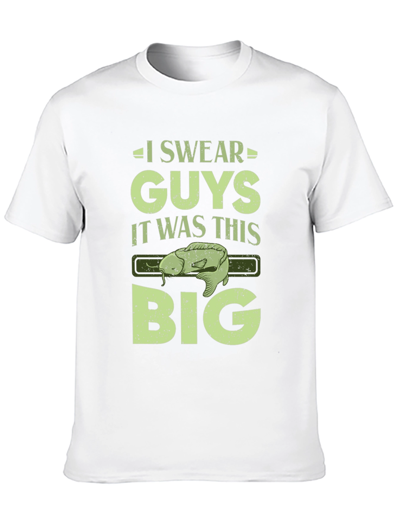 I Swear Guys Fish T-Shirt - Funny Fishing Tee