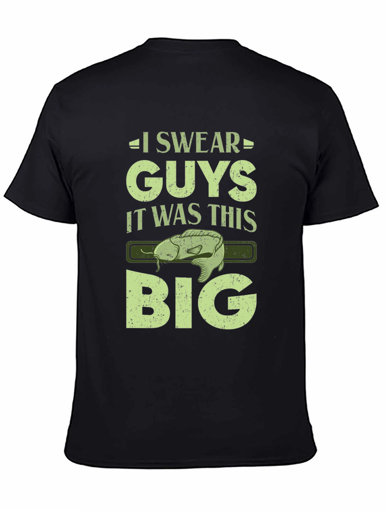 I Swear Guys Fish T-Shirt - Funny Fishing Tee