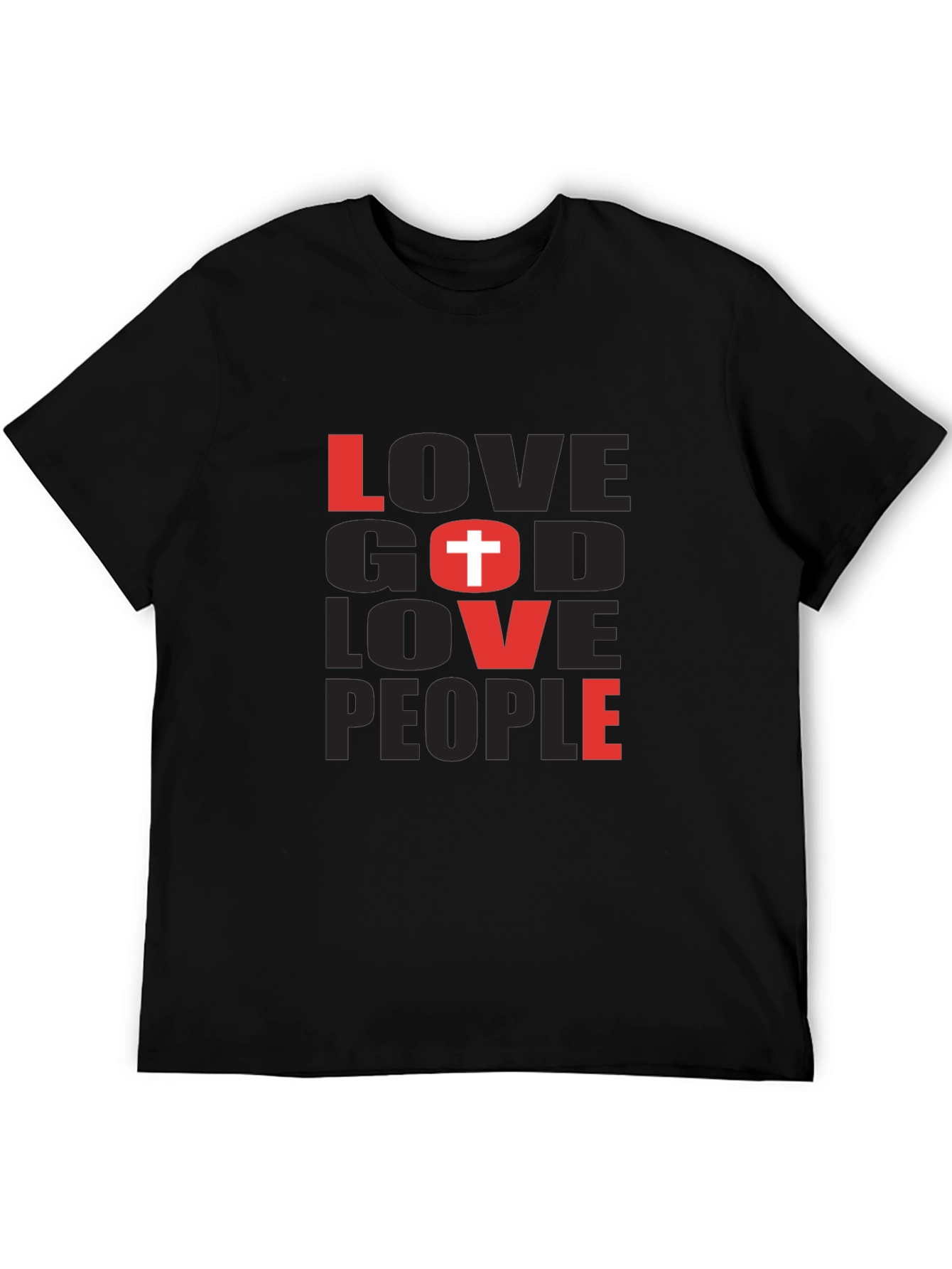Love God Love People Christian T-Shirt