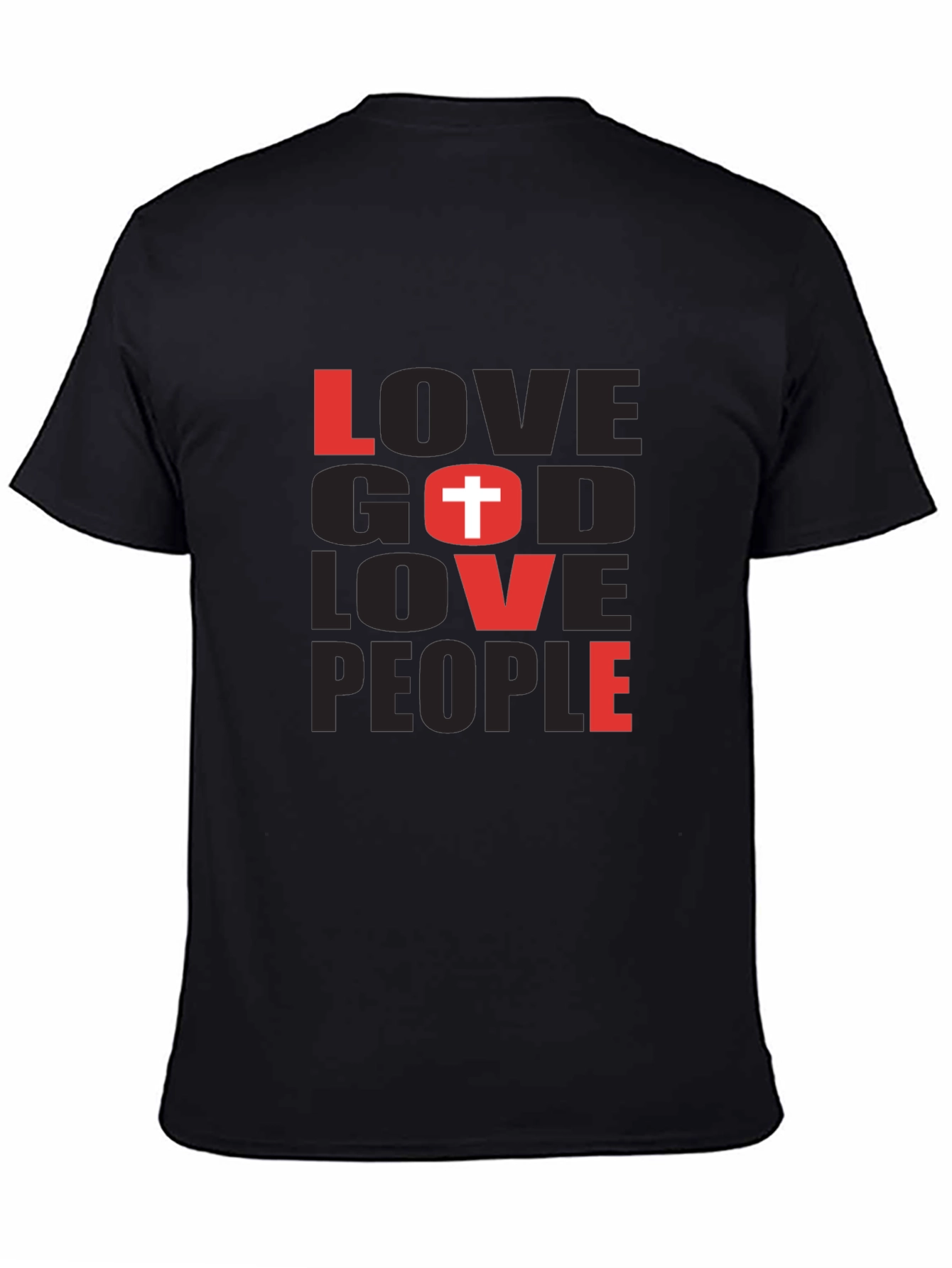 Love God Love People Christian T-Shirt