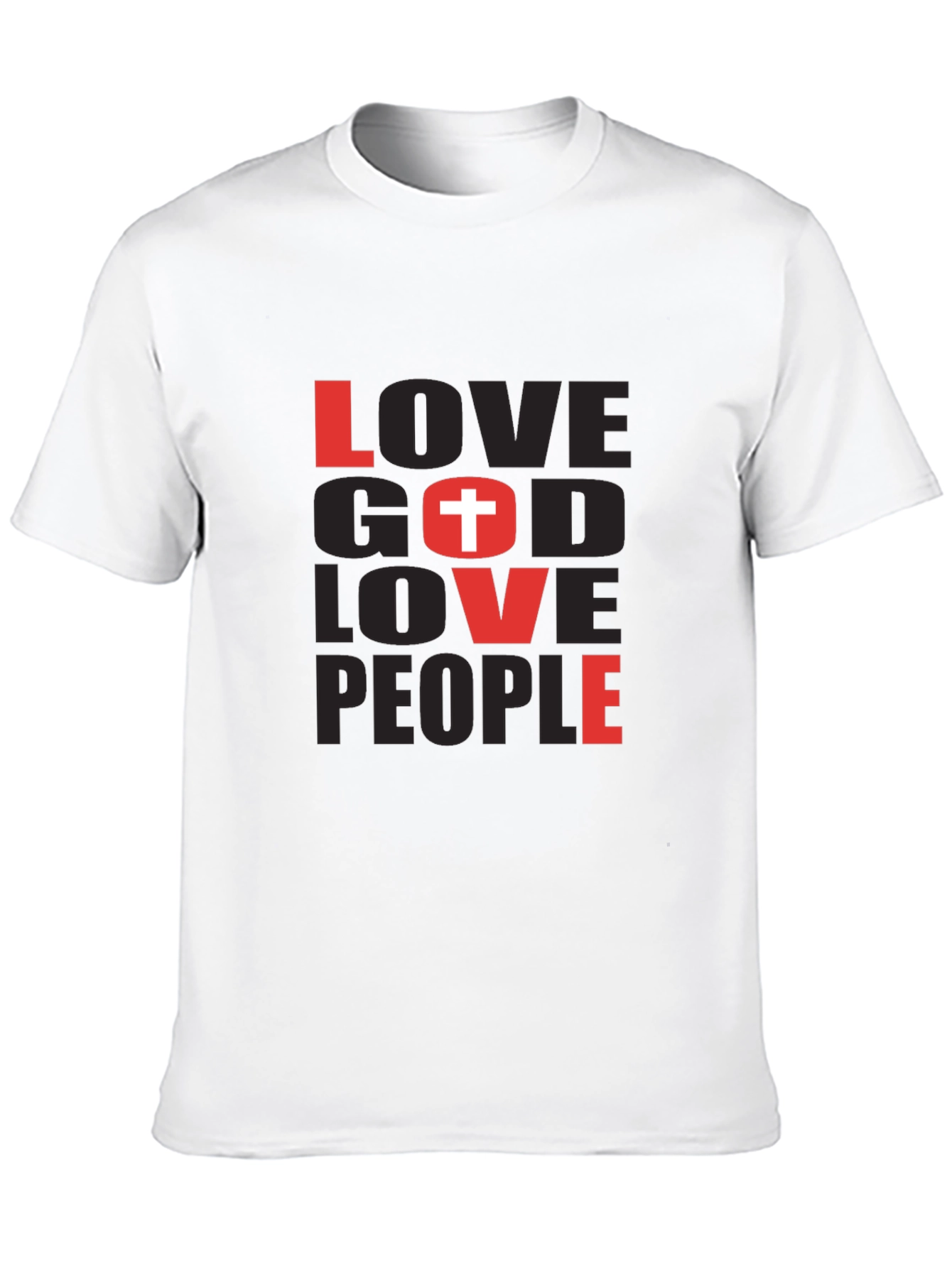 Love God Love People Christian T-Shirt