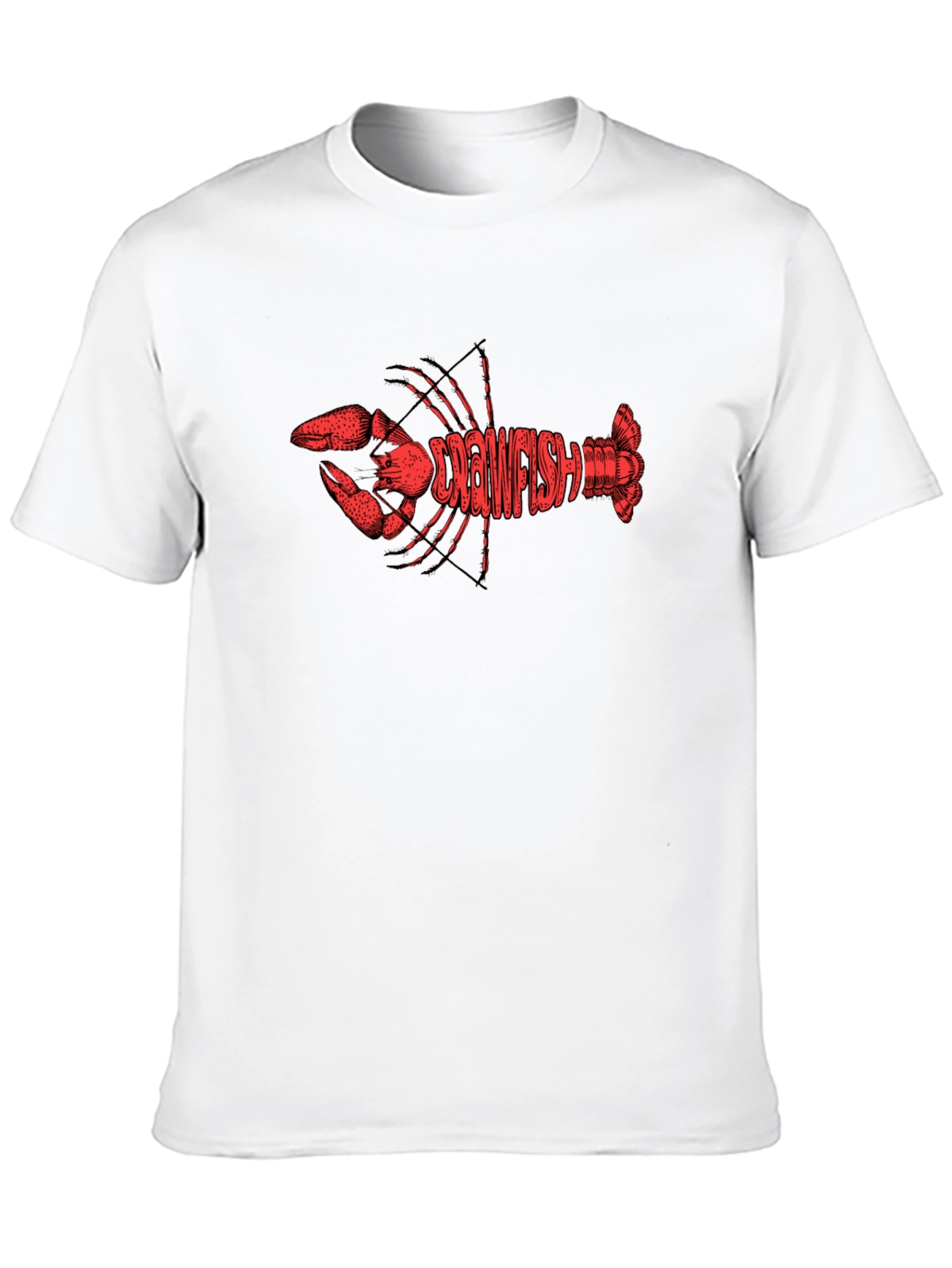 Crawfish Graphic Tee - Novelty Design