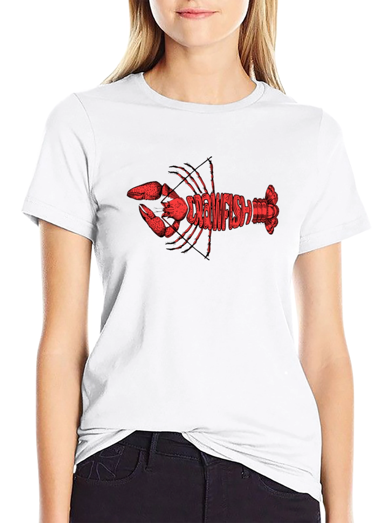 Crawfish Graphic Tee - Novelty Design