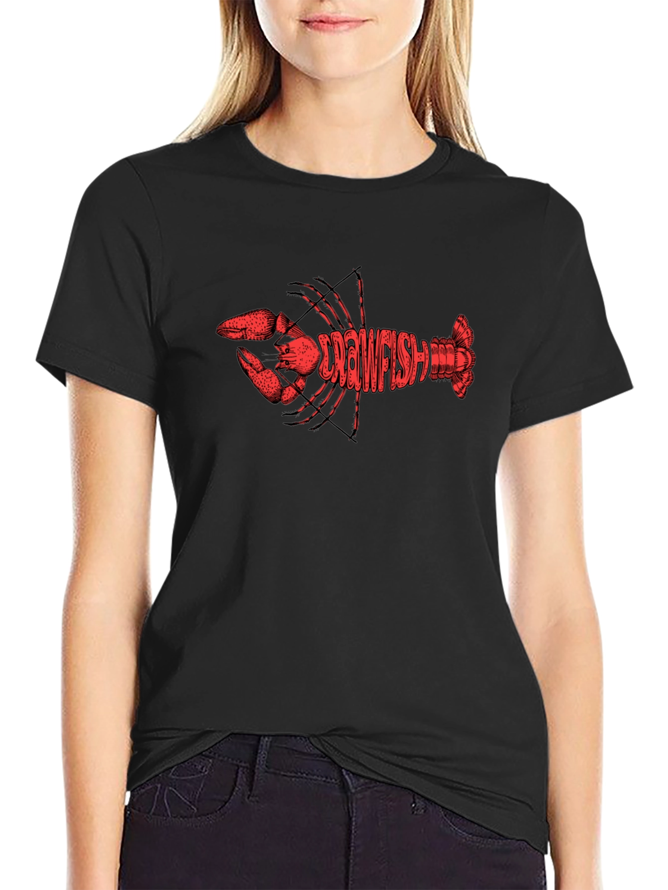 Crawfish Graphic Tee - Novelty Design
