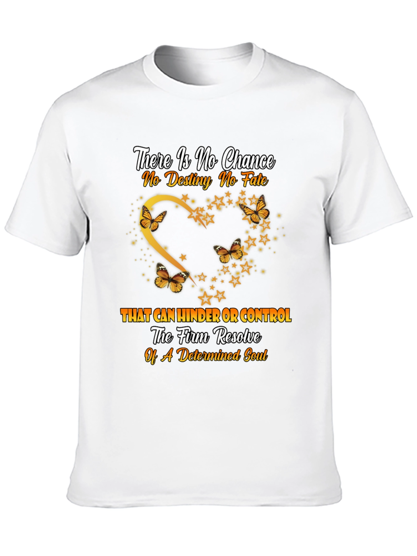 Inspirational Graphic Print T-Shirt