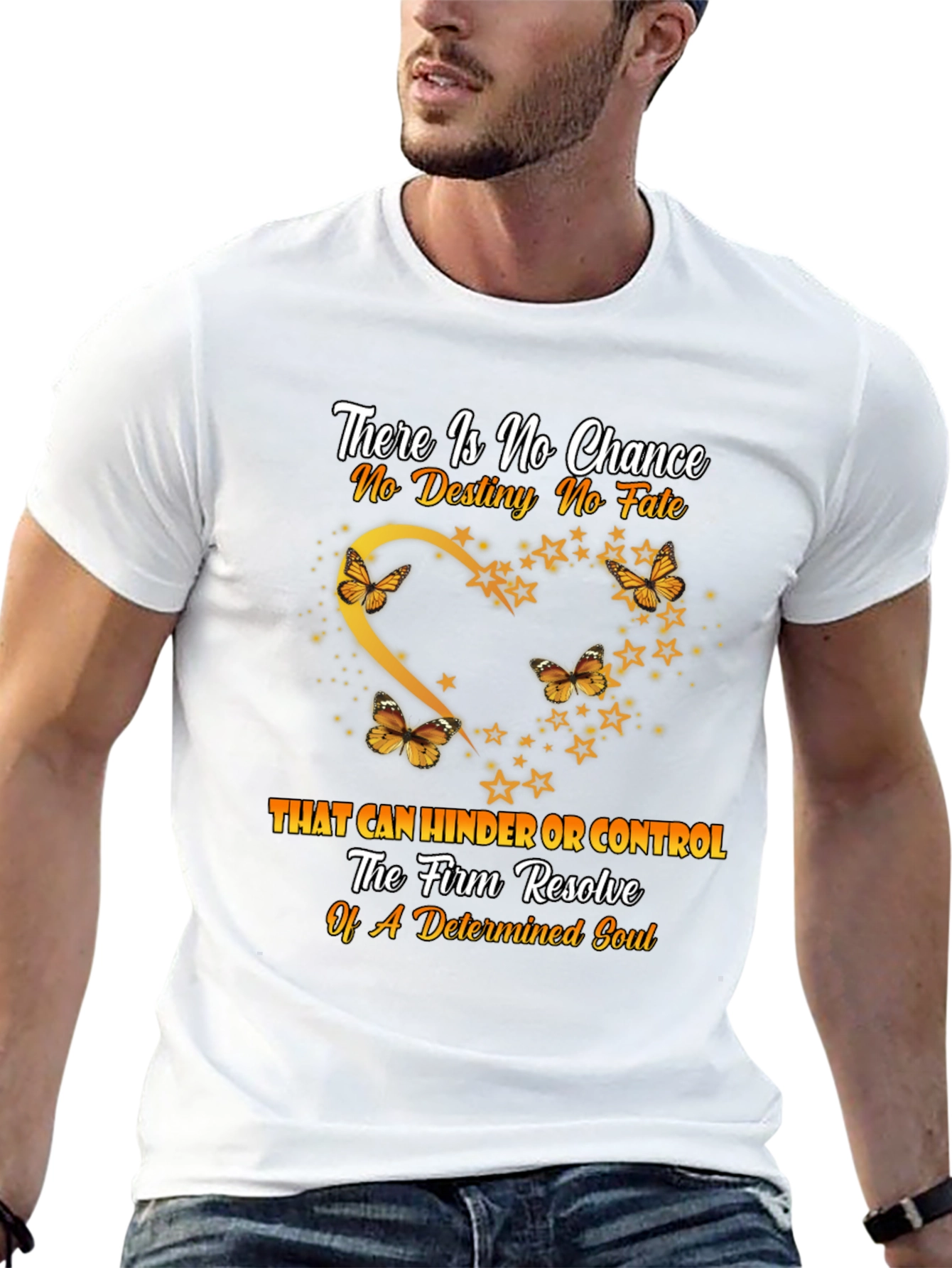 Inspirational Graphic Print T-Shirt