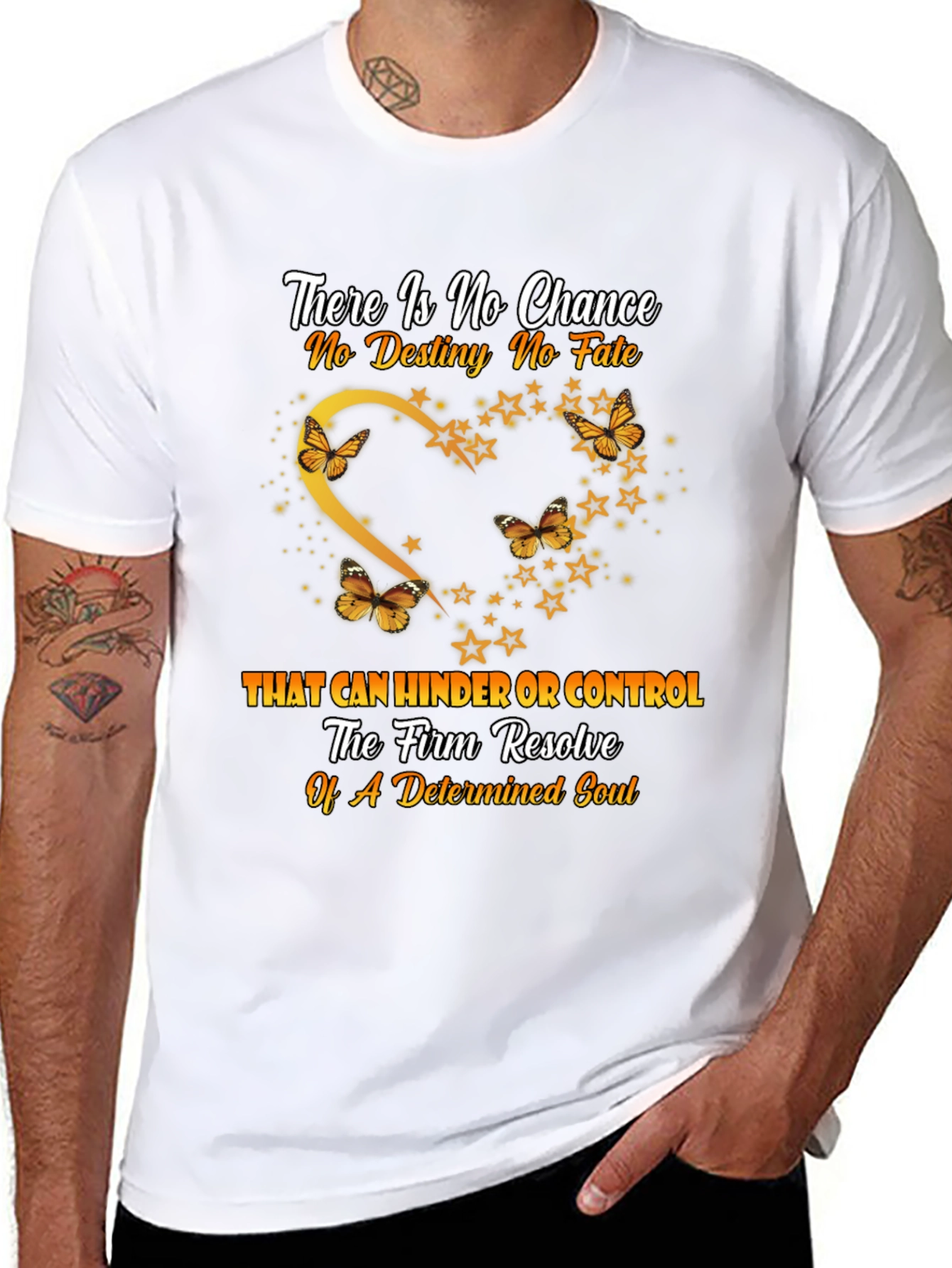 Inspirational Graphic Print T-Shirt