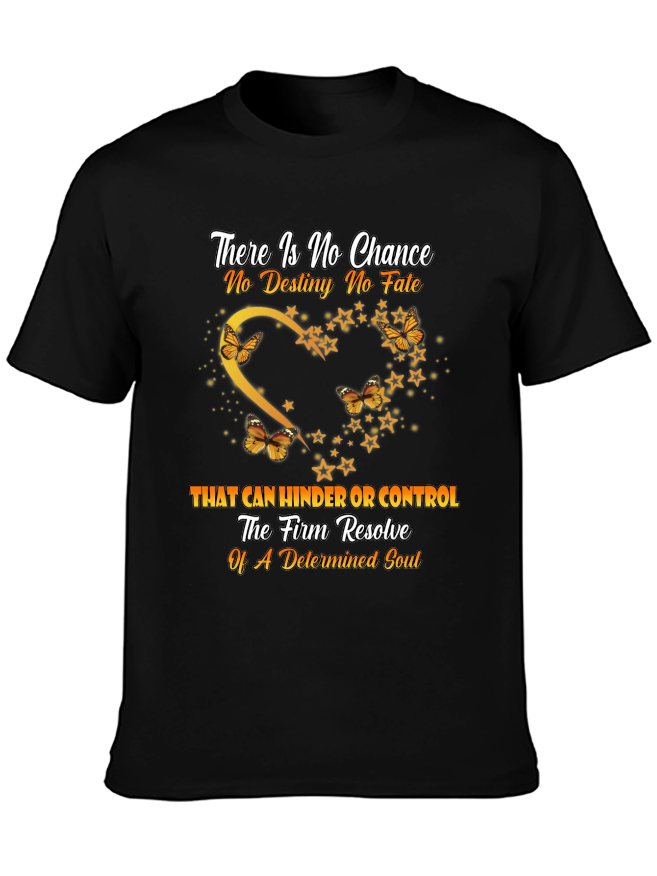 Inspirational Graphic Print T-Shirt
