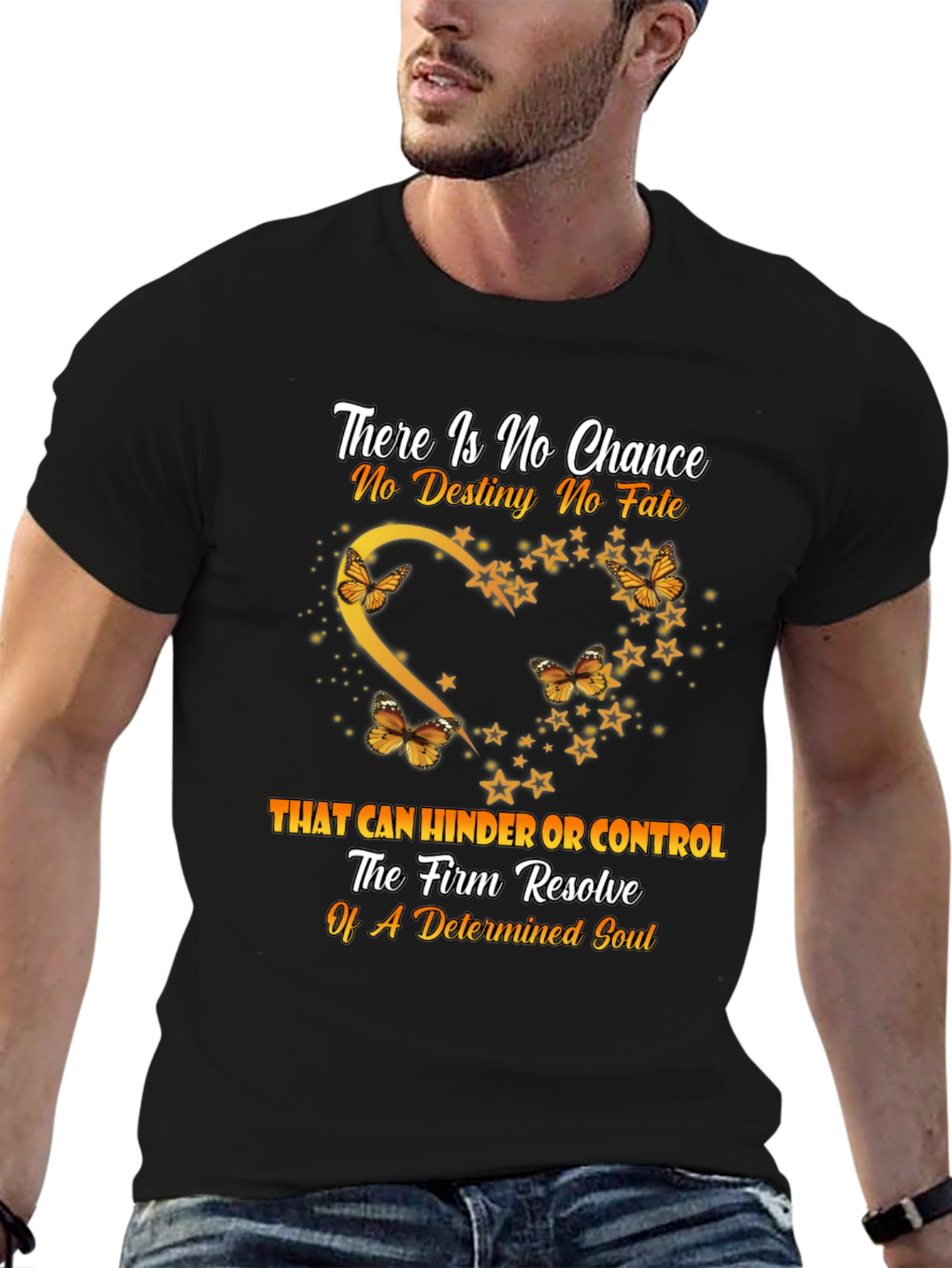 Inspirational Graphic Print T-Shirt