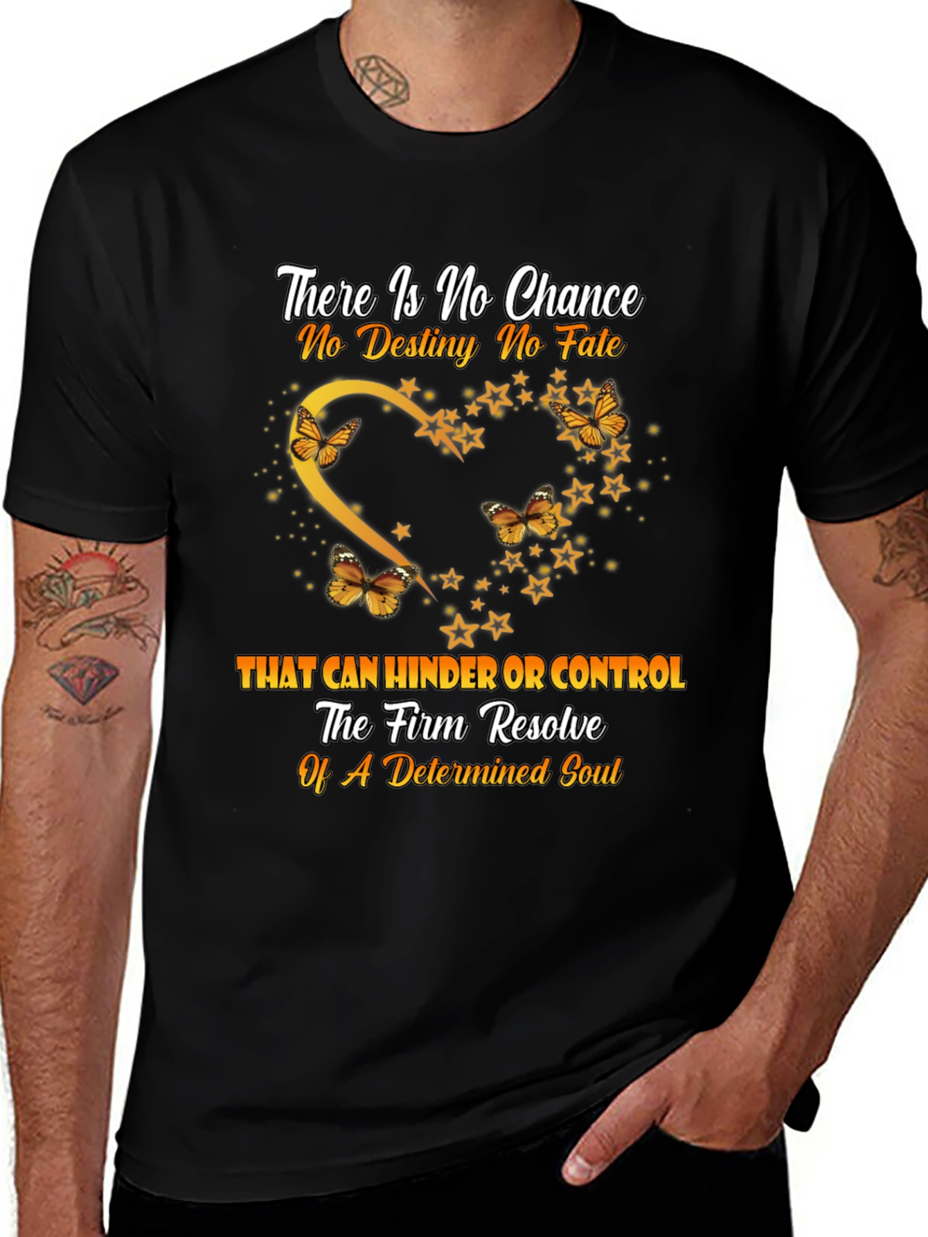 Inspirational Graphic Print T-Shirt