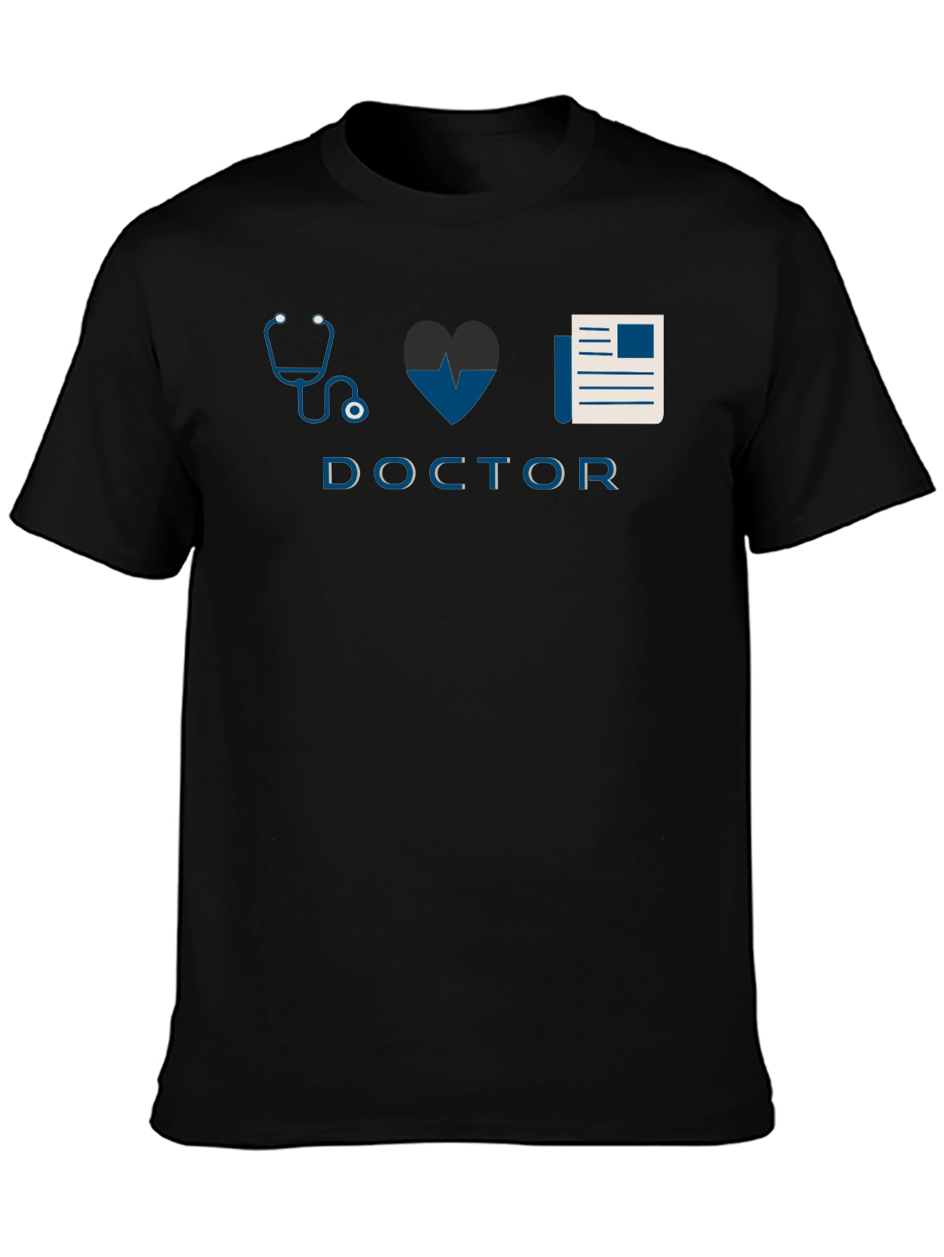 Doctor Graphic T-Shirt - Stylish Medical Design