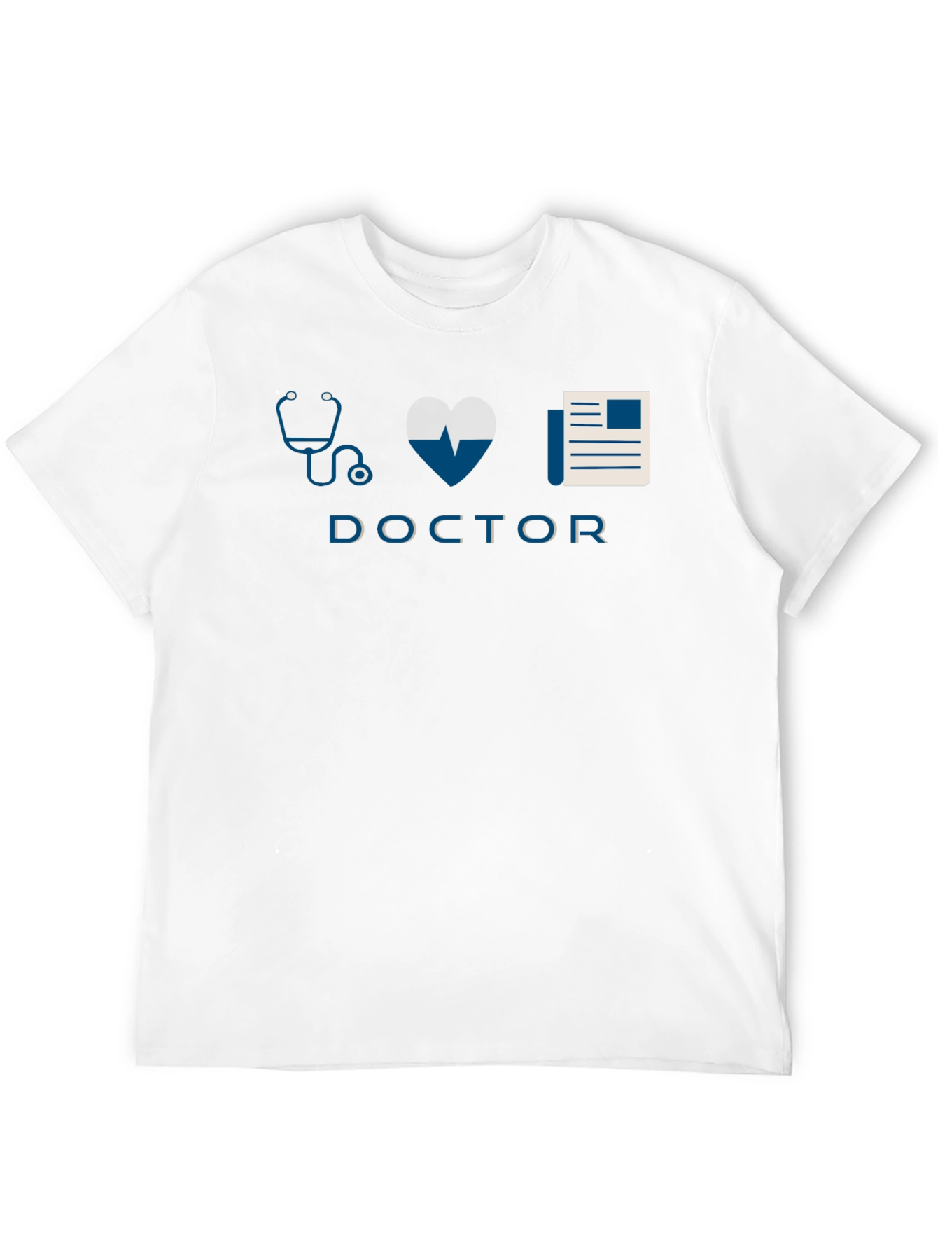 Doctor Graphic T-Shirt - Stylish Medical Design