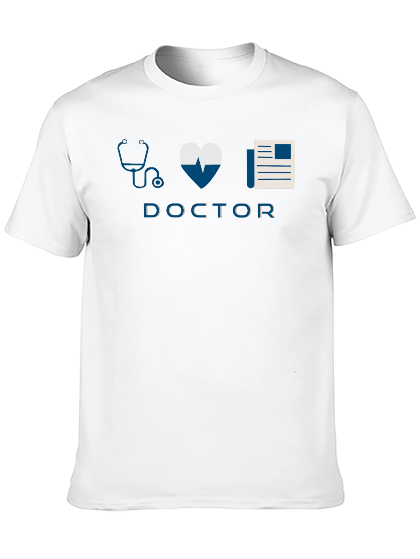 Doctor Graphic T-Shirt - Stylish Medical Design