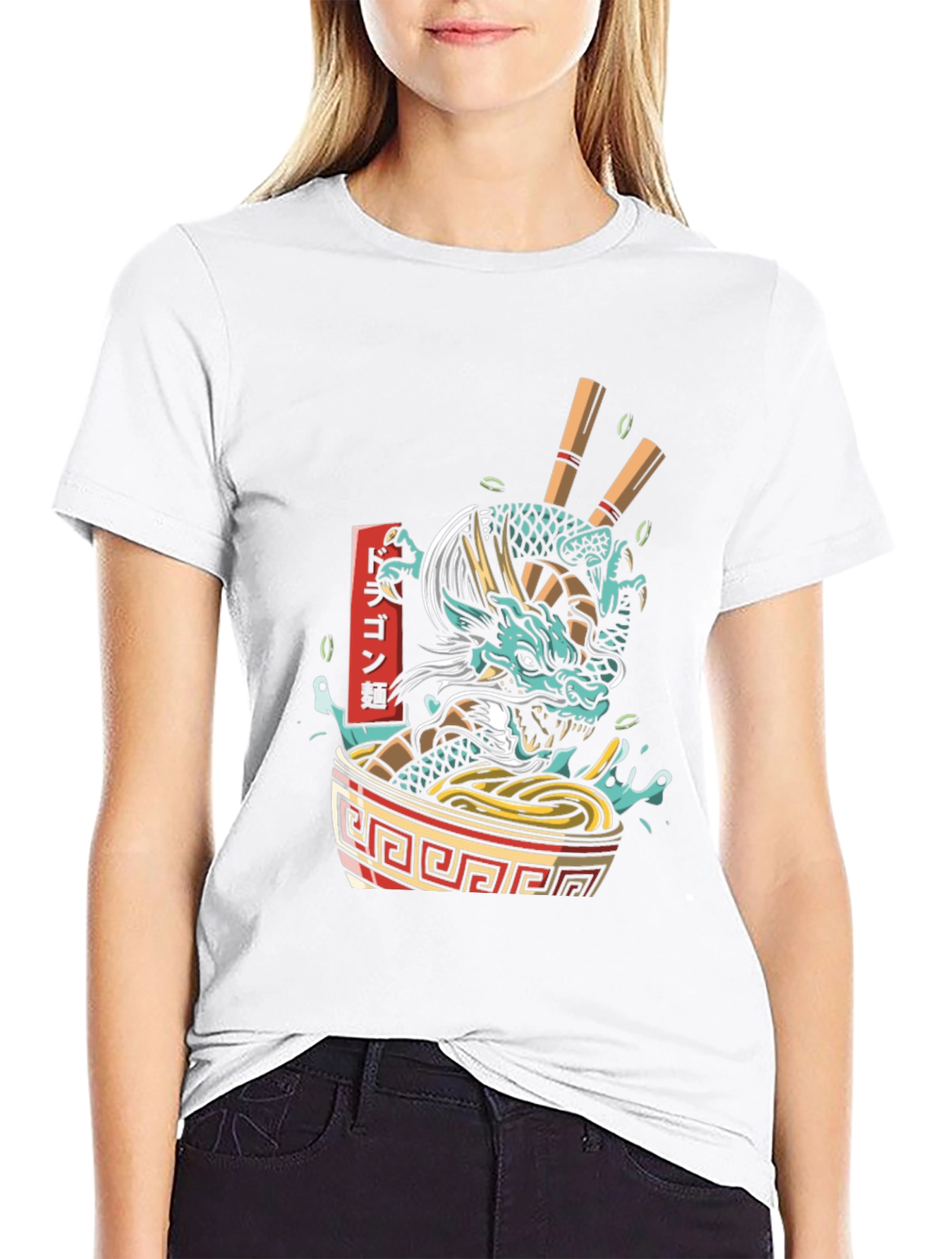 Dragon Ramen T-Shirt - Unique Graphic Tee