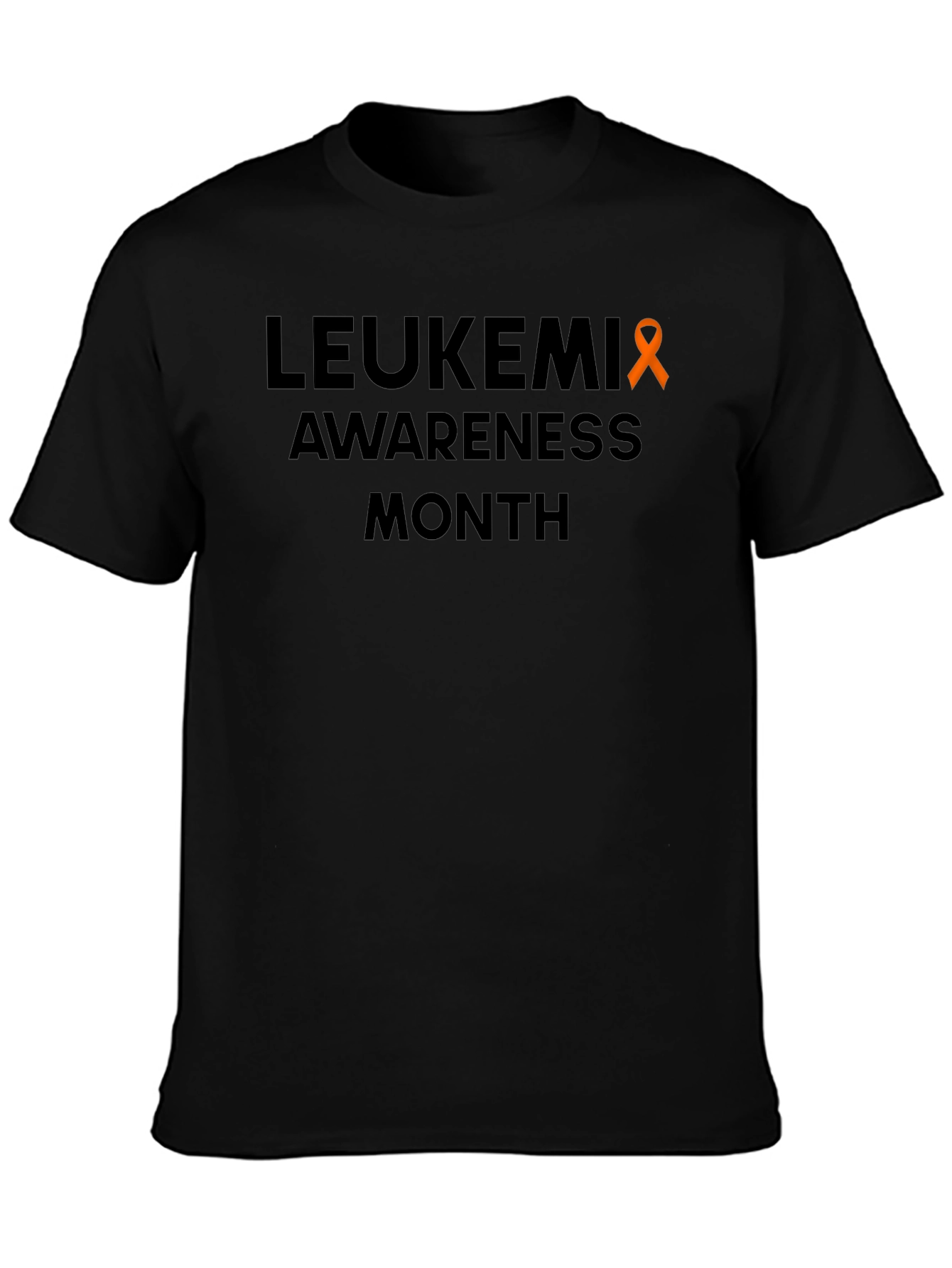 Leukemia Awareness Month Black T-Shirt