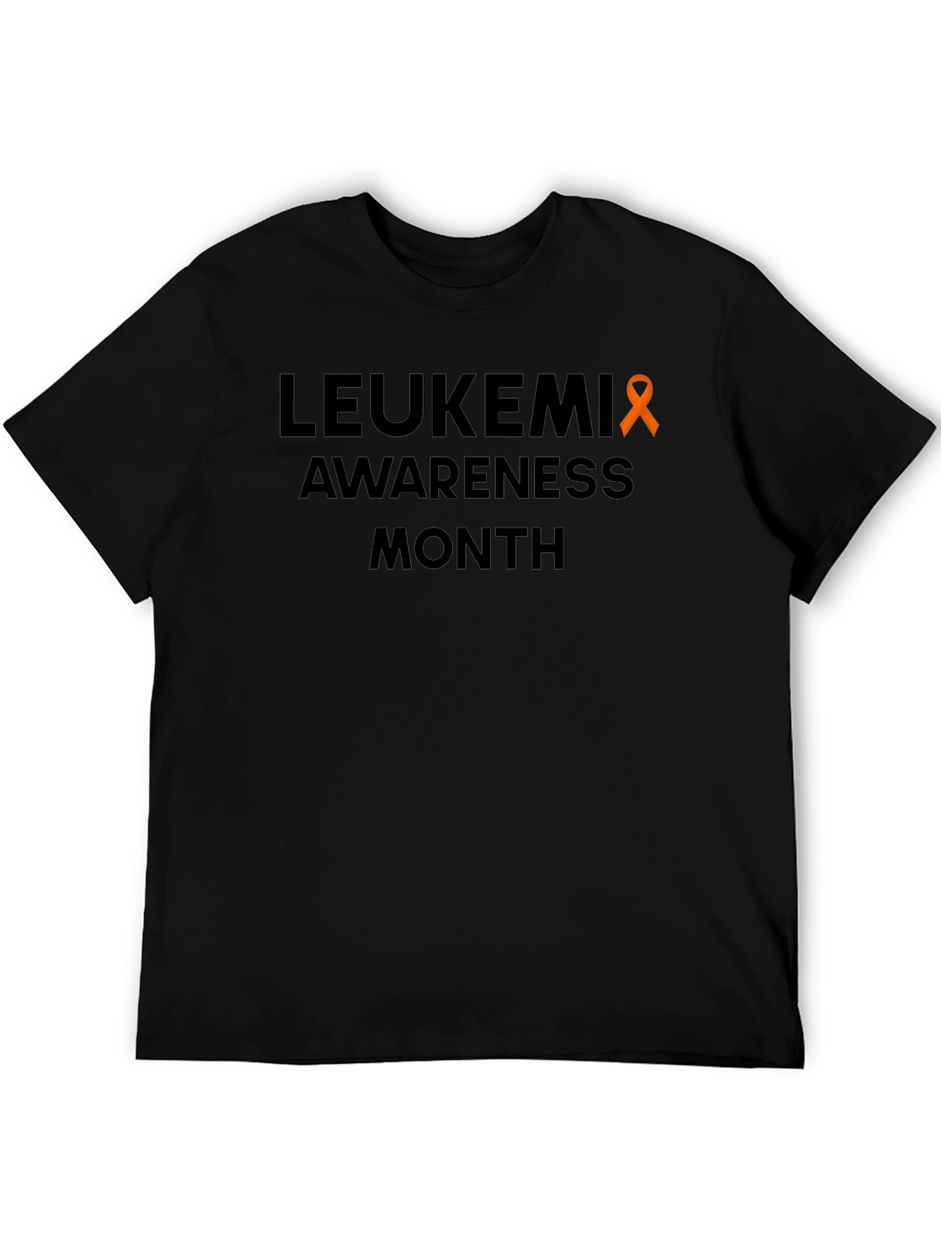 Leukemia Awareness Month Black T-Shirt