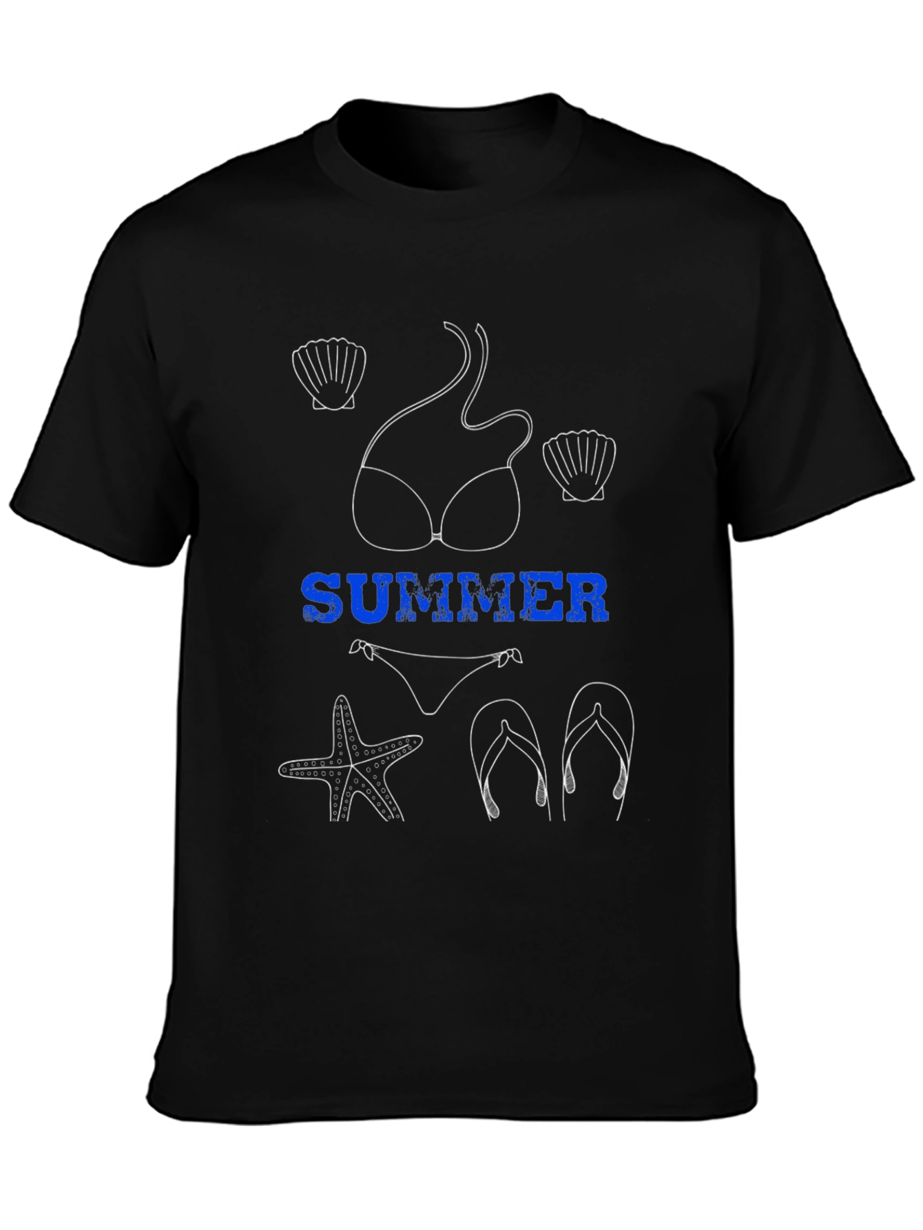 Summer Beach Graphic Tee