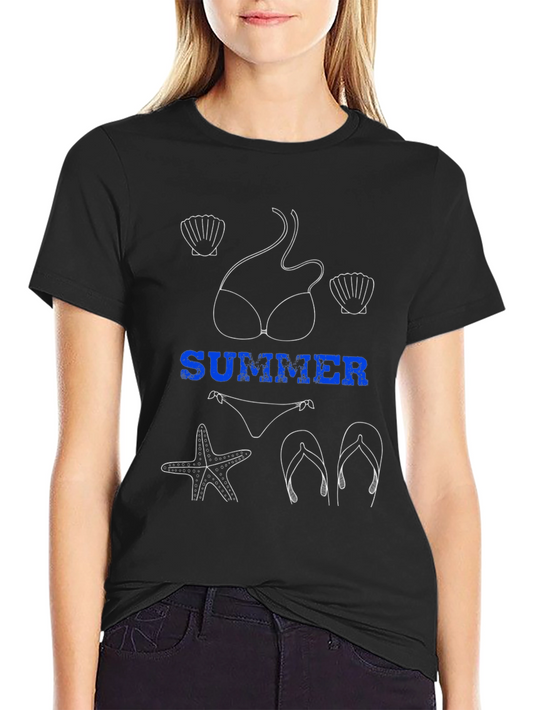 Summer Beach Graphic Tee