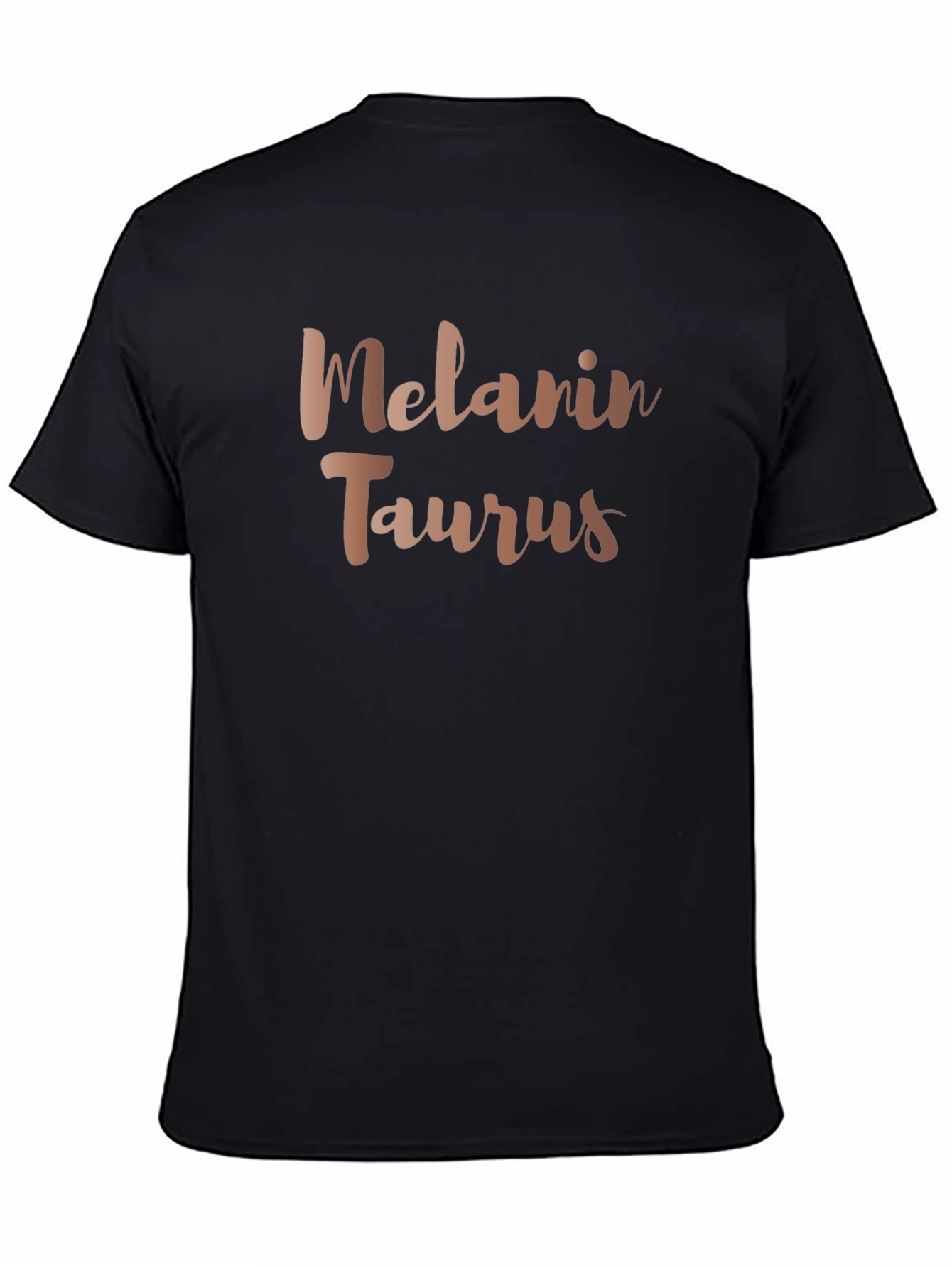 Melanin Taurus Graphic Tee - Zodiac Sign Shirt
