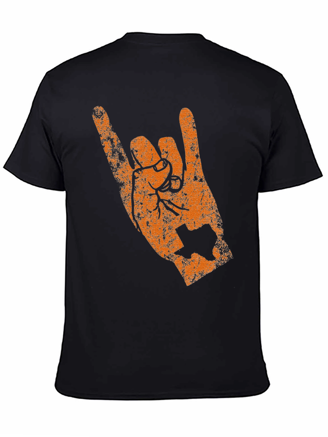 Texas Longhorns Hand Sign Graphic Tee - Black