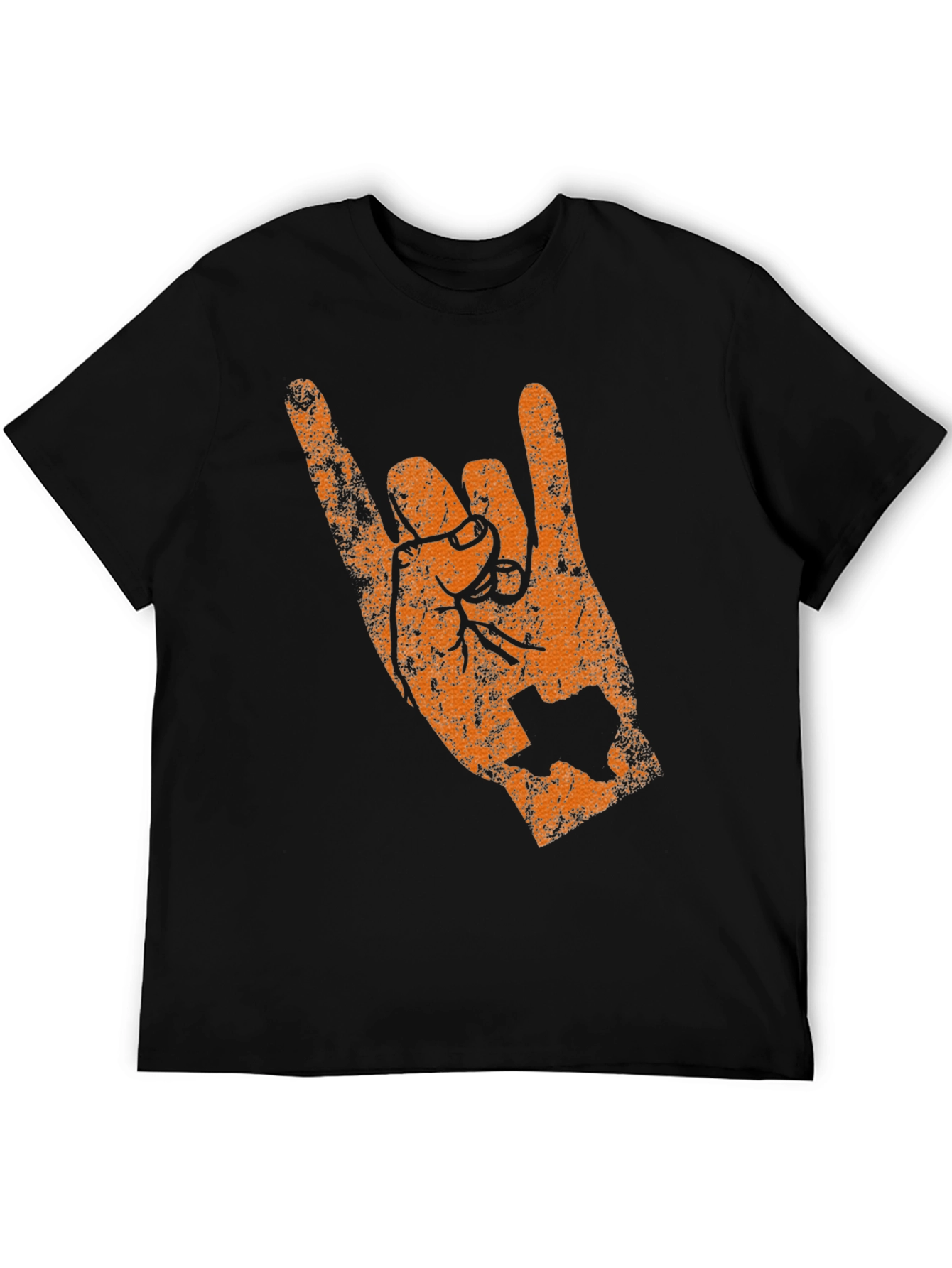 Texas Longhorns Hand Sign Graphic Tee - Black