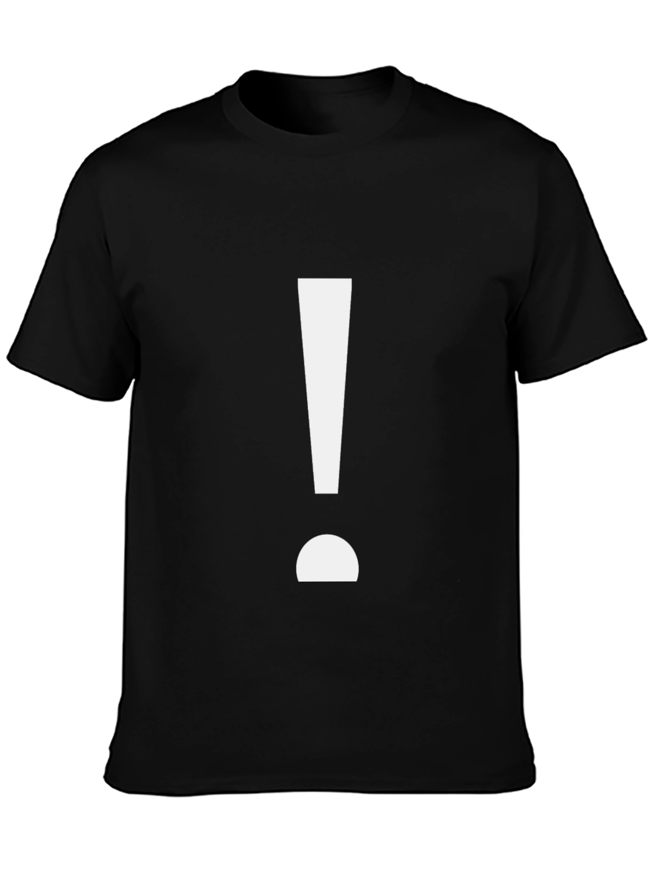 Exclamation Point Graphic Tee - Bold Statement Shirt